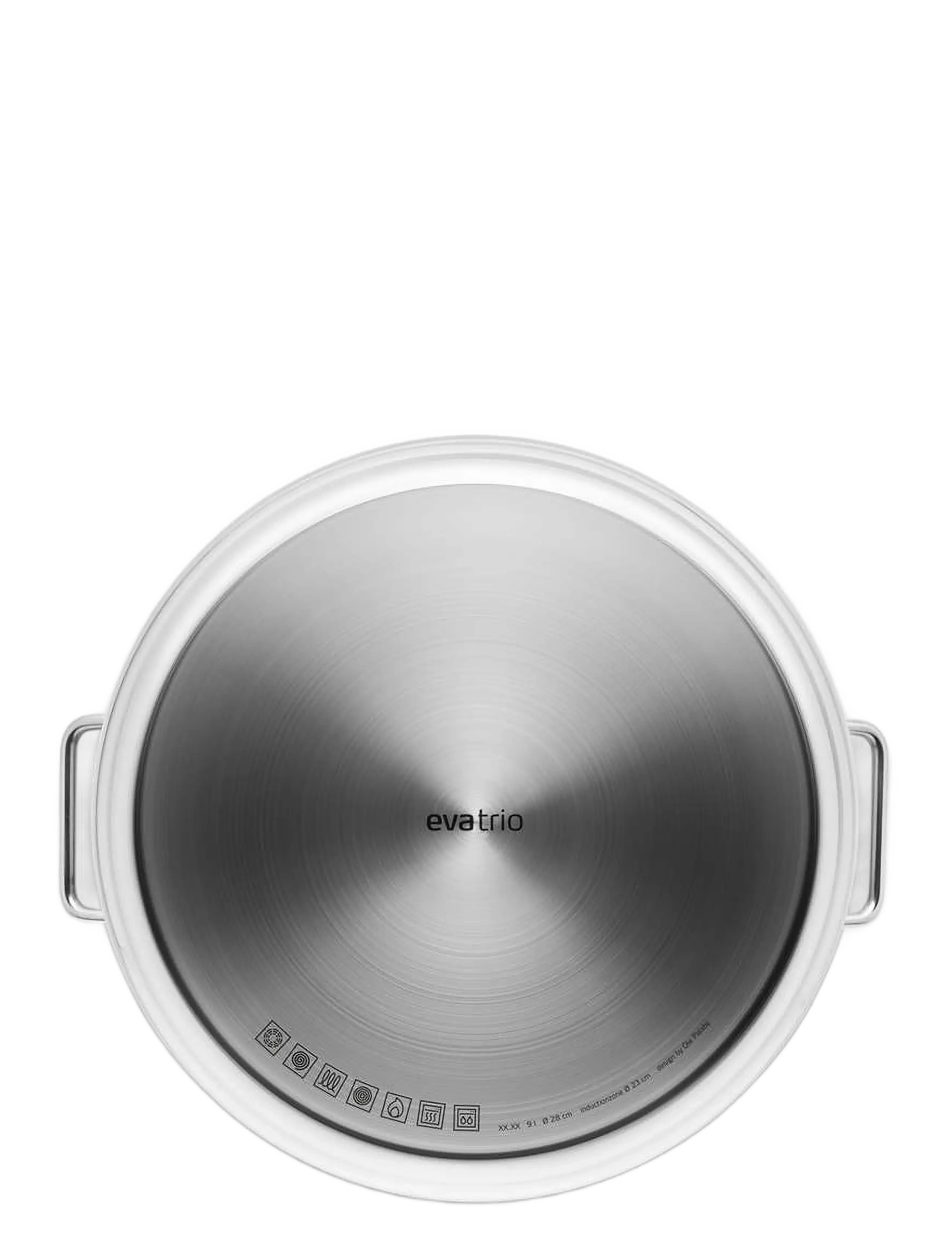 Eva Trio - Stainless Steel Gryde 9 l 28 cm - gryder - polished steel - 4