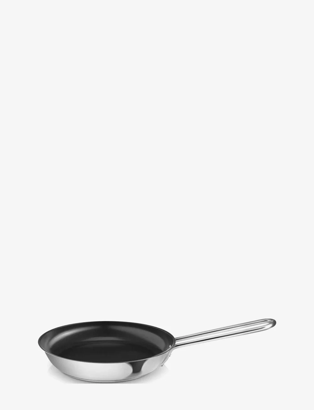 Eva Trio - Stainless Steel Frying pan 20 cm ceramic Slip-Let® - bratpfannen - polished steel - 0