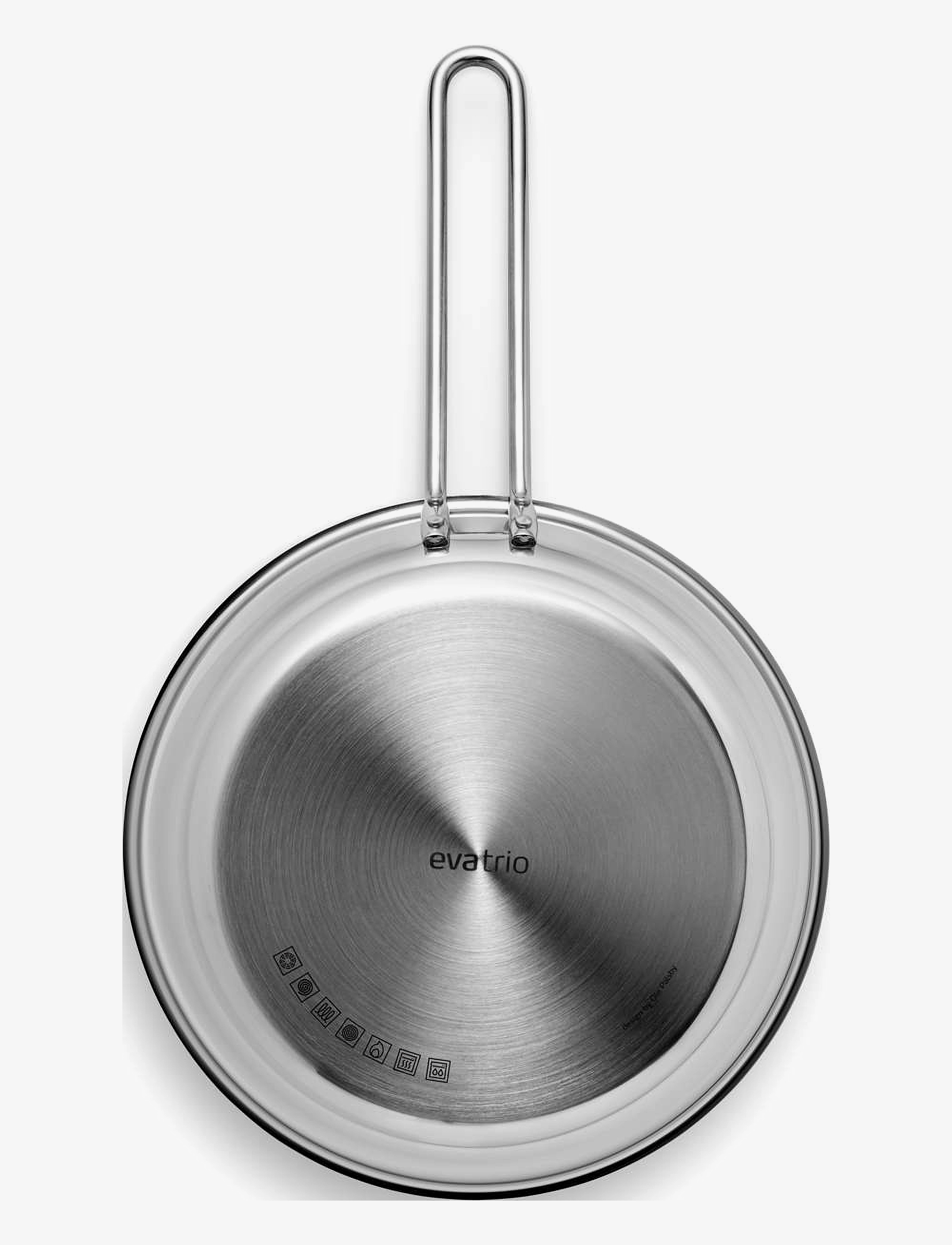Eva Trio - Stainless Steel Frying pan 20 cm Slip-Let® coating - polished steel - 4