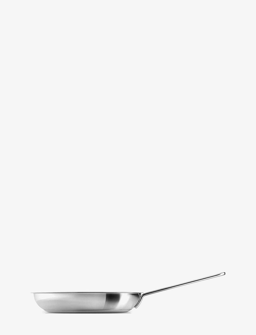 Eva Trio - Stainless Steel Frying pan 28 cm Slip-Let® coating - polished steel - 0