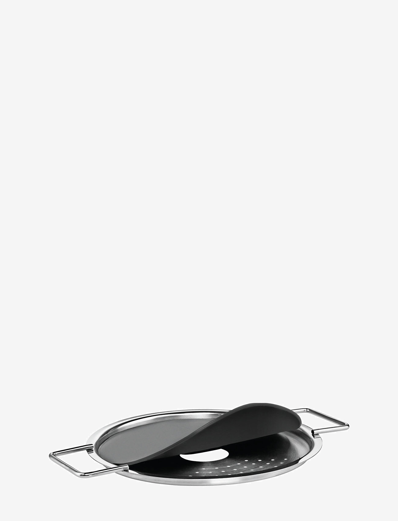 Eva Trio - Hældelåg 16 cm - køb efter pris - black/steel - 1