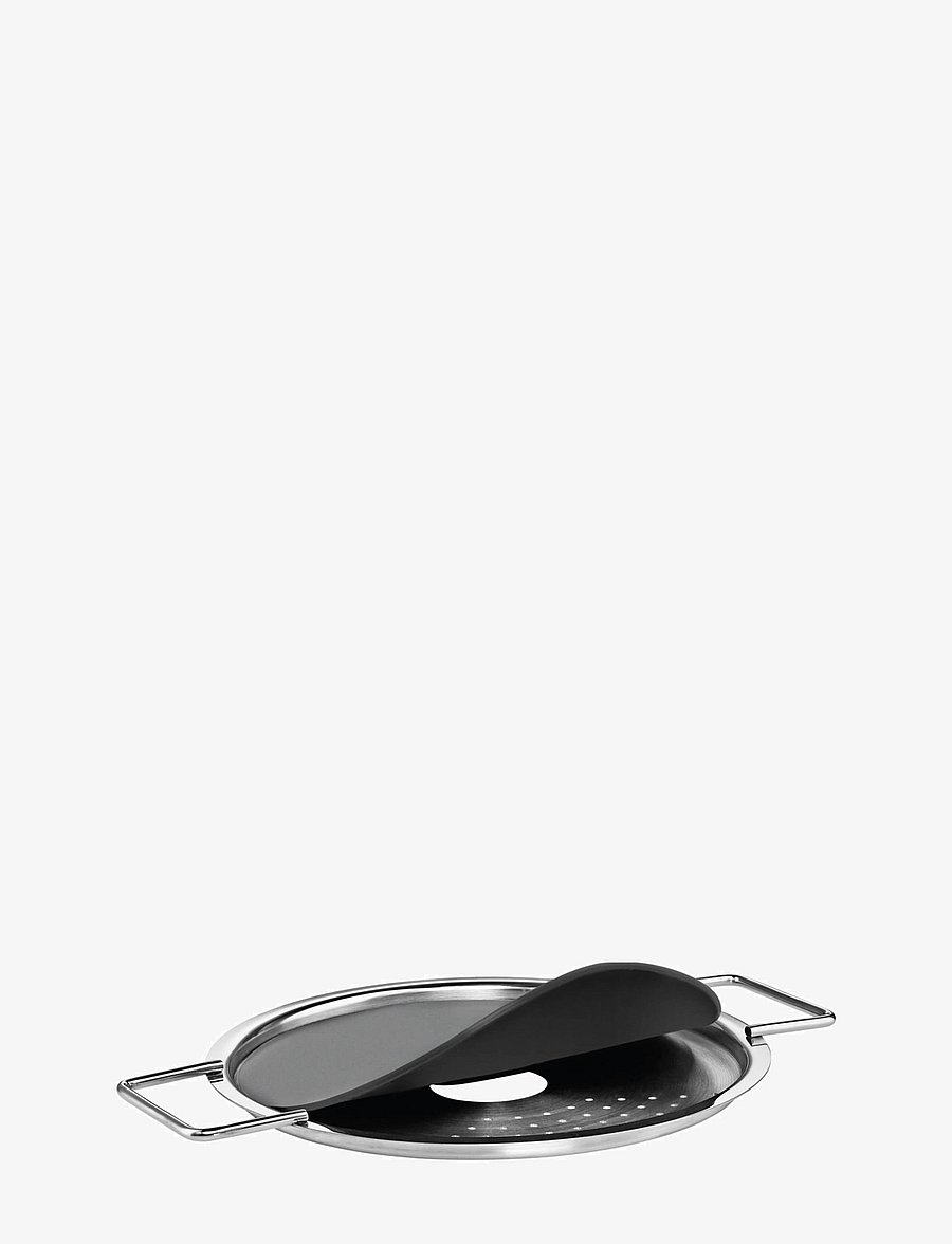 Eva Trio - Hældelåg 16 cm - deckel & zubehör - black/steel - 2