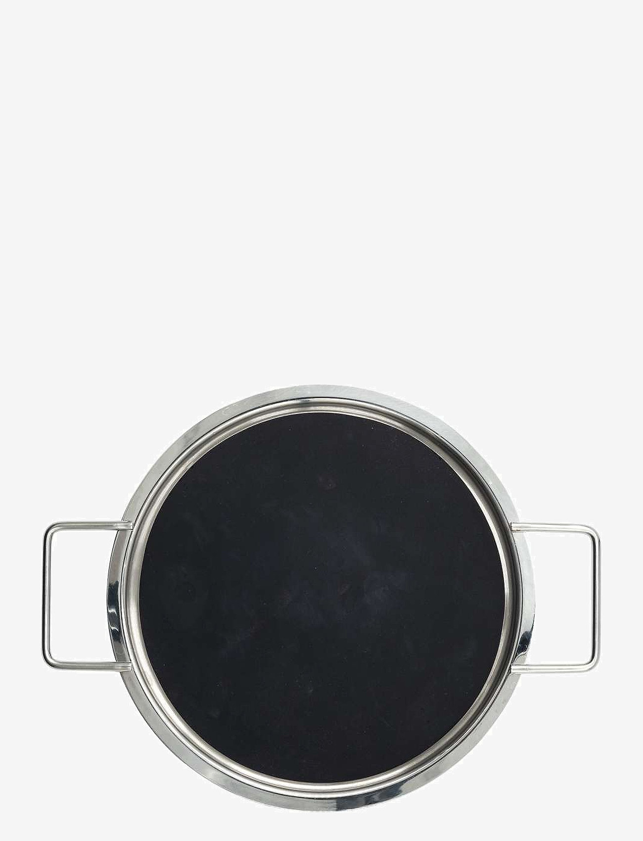 Eva Trio - Hældelåg 16 cm - køb efter pris - black/steel - 2