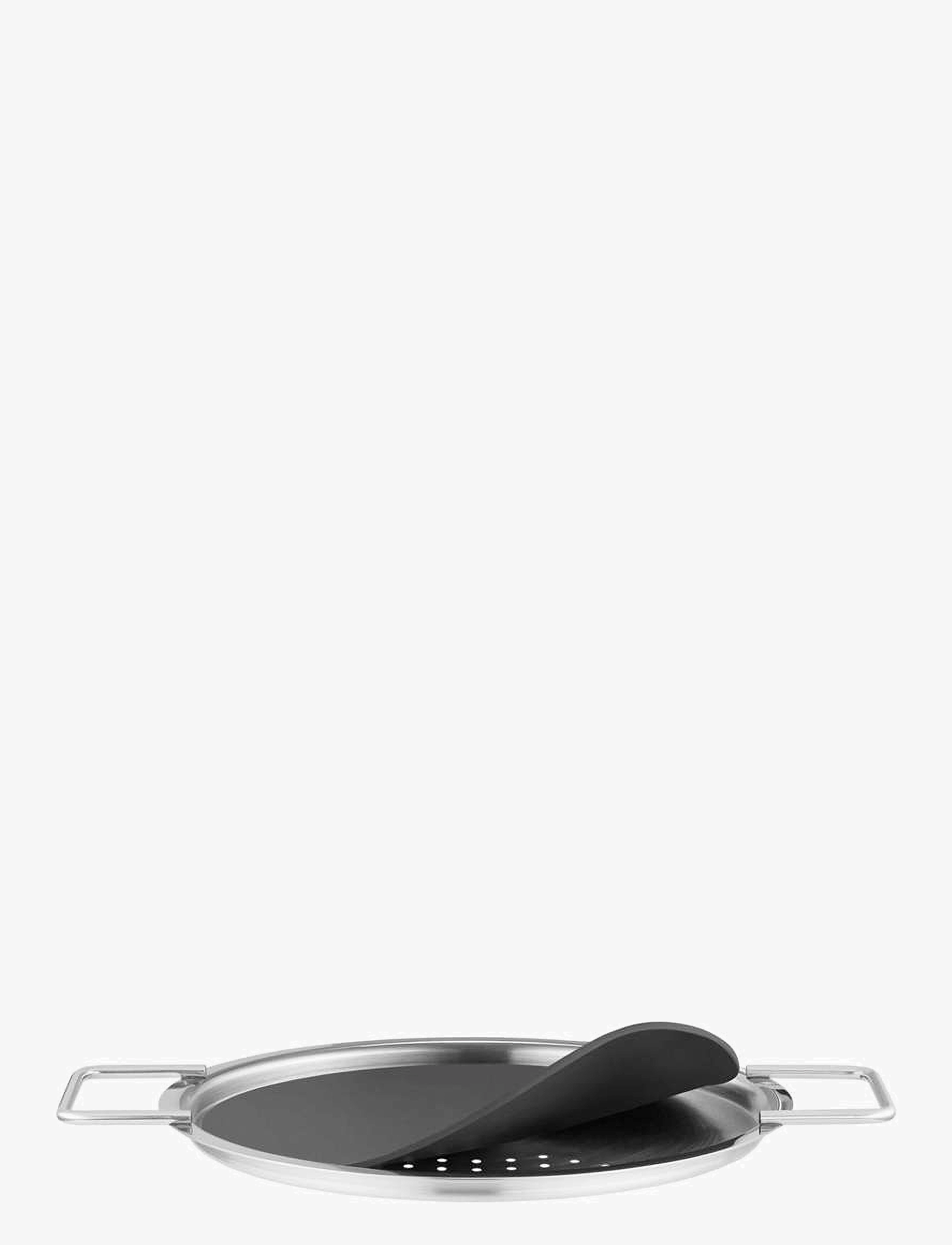Eva Trio Hældelåg 20 Cm, Ø cm, Pots & Pans, Schwarz - Lids Accessories, Homeware