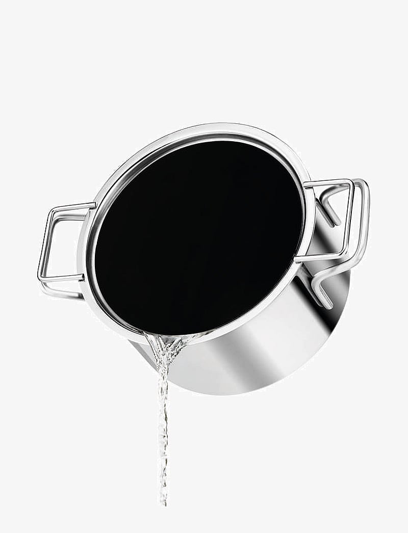 Eva Trio - Hældelåg 20 cm - deckel & zubehör - black/steel - 2
