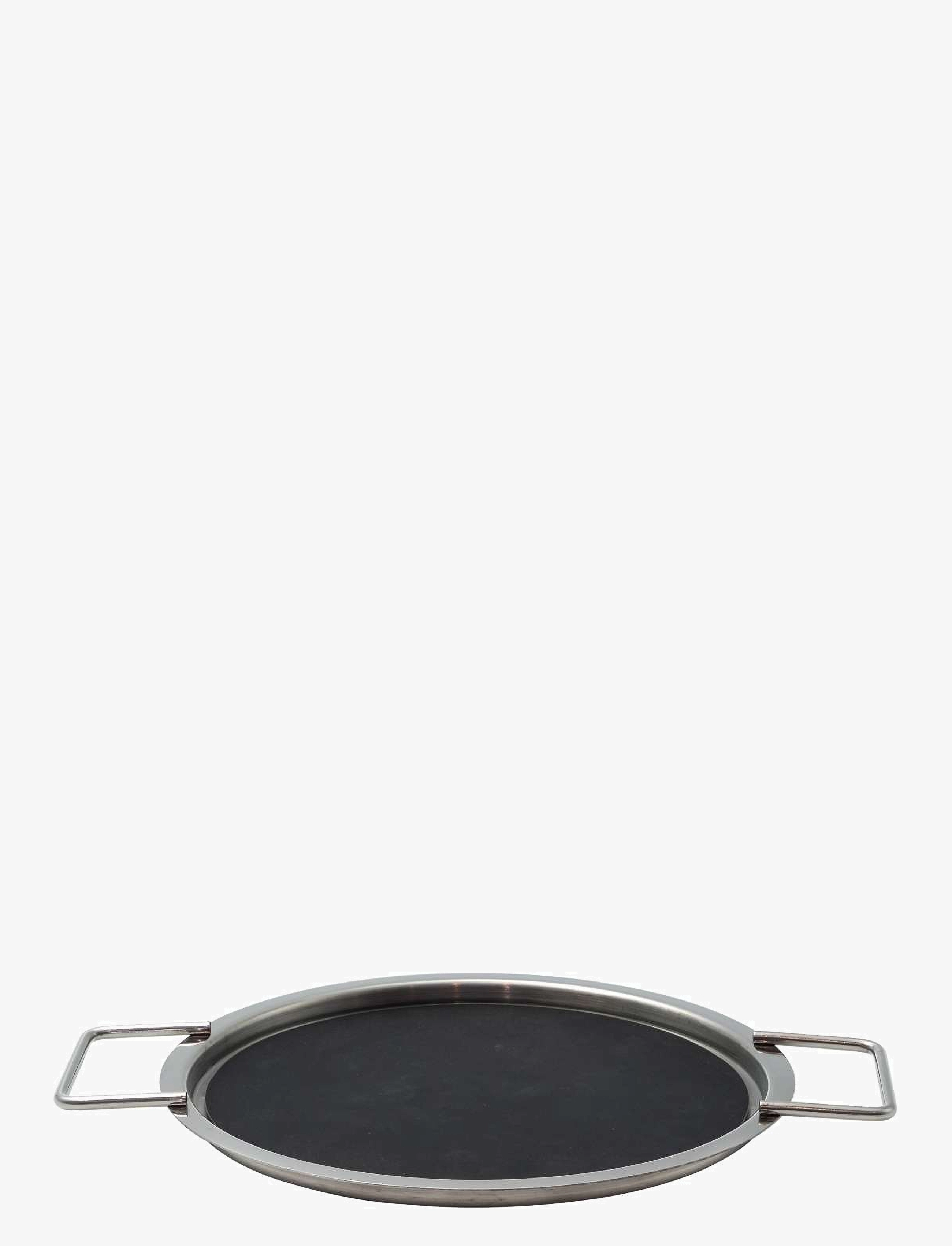 Eva Trio - Hældelåg 20 cm - lids & accessories - black/steel - 3