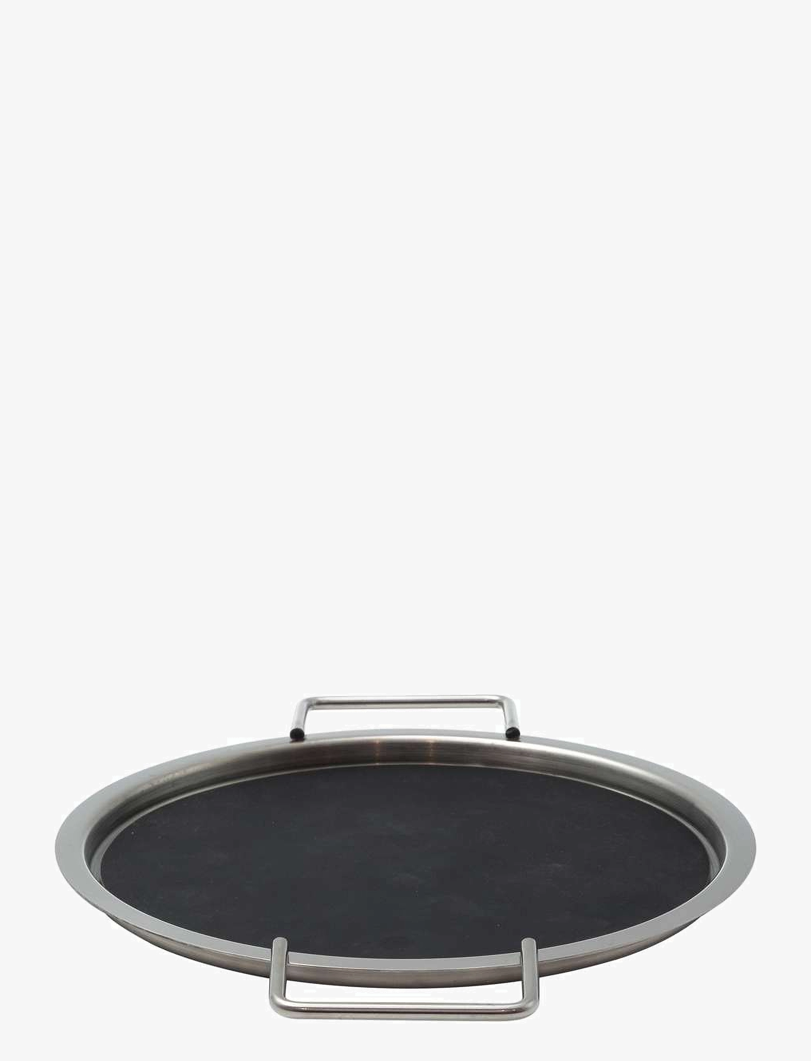 Eva Trio - Hældelåg 20 cm - lids & accessories - black/steel - 4