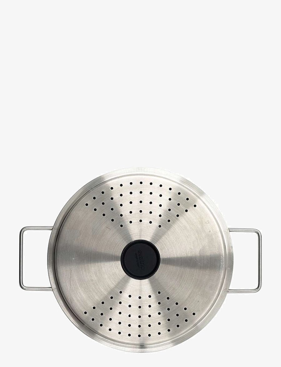 Eva Trio - Hældelåg 20 cm - deckel & zubehör - black/steel - 5