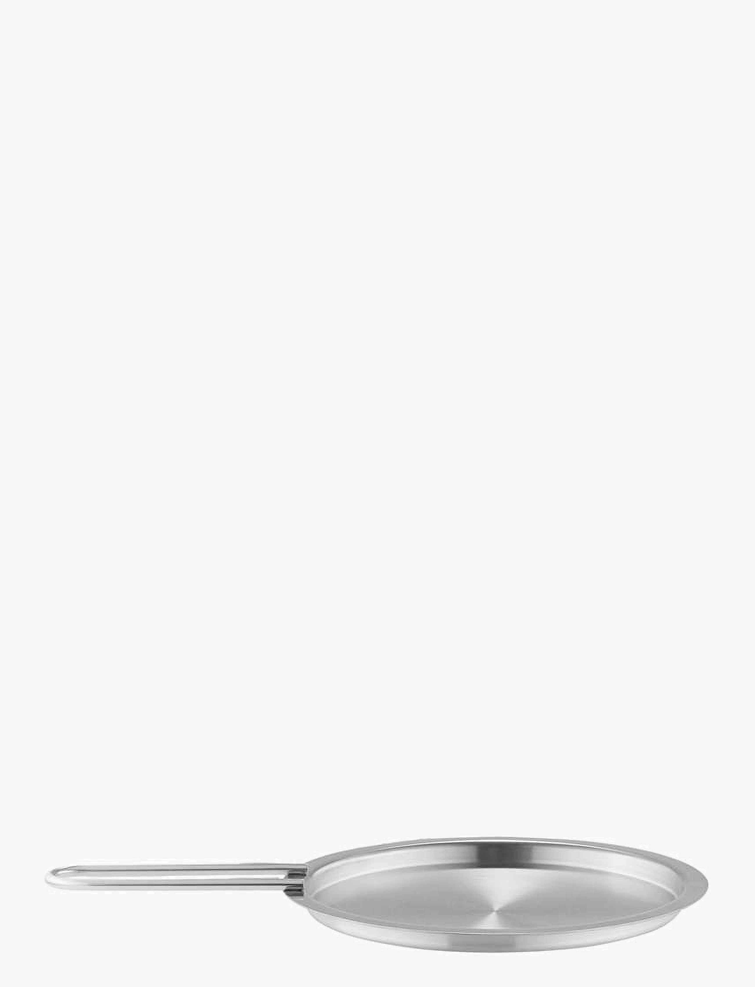 Eva Trio Tallerkenlåg 20 cm rustfrit stål - Vis alt - BRUSHED STEEL / silver