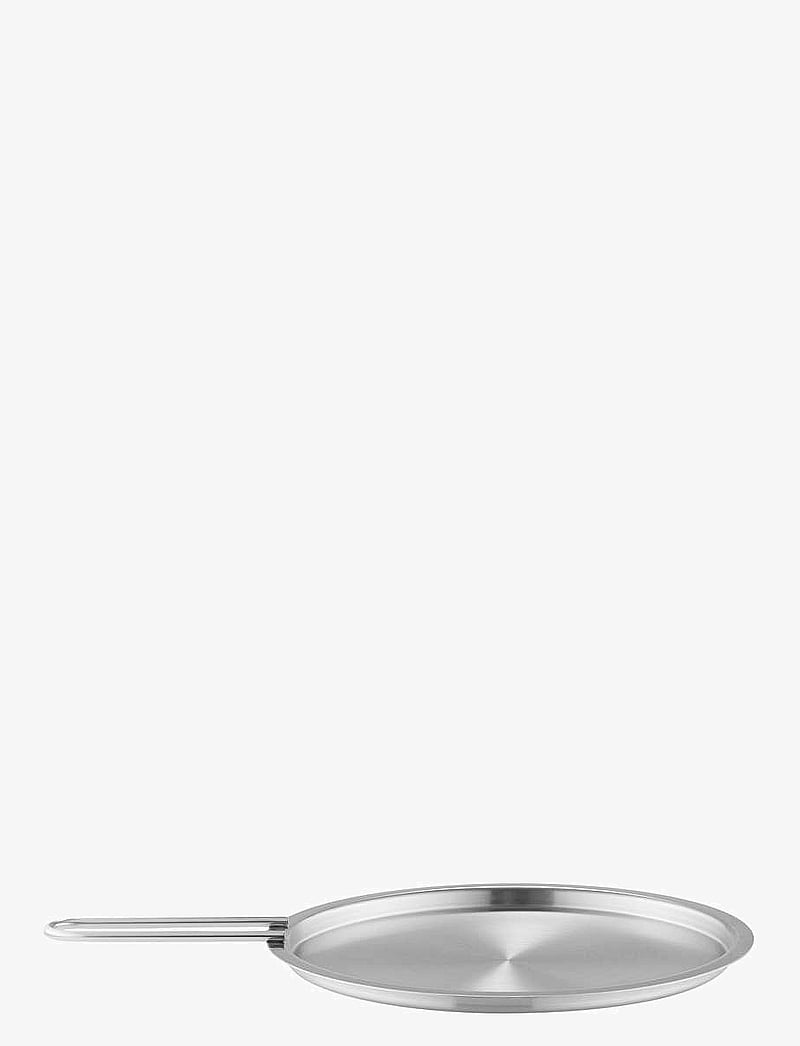 Eva Trio - Tallerkenlåg 20 cm rustfrit stål - lids & accessories - brushed steel - 1
