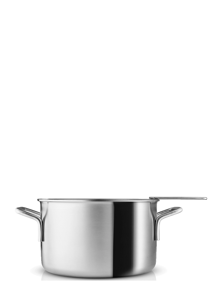 Eva Trio - Tallerkenlåg 20 cm rustfrit stål - deckel & zubehör - brushed steel - 3
