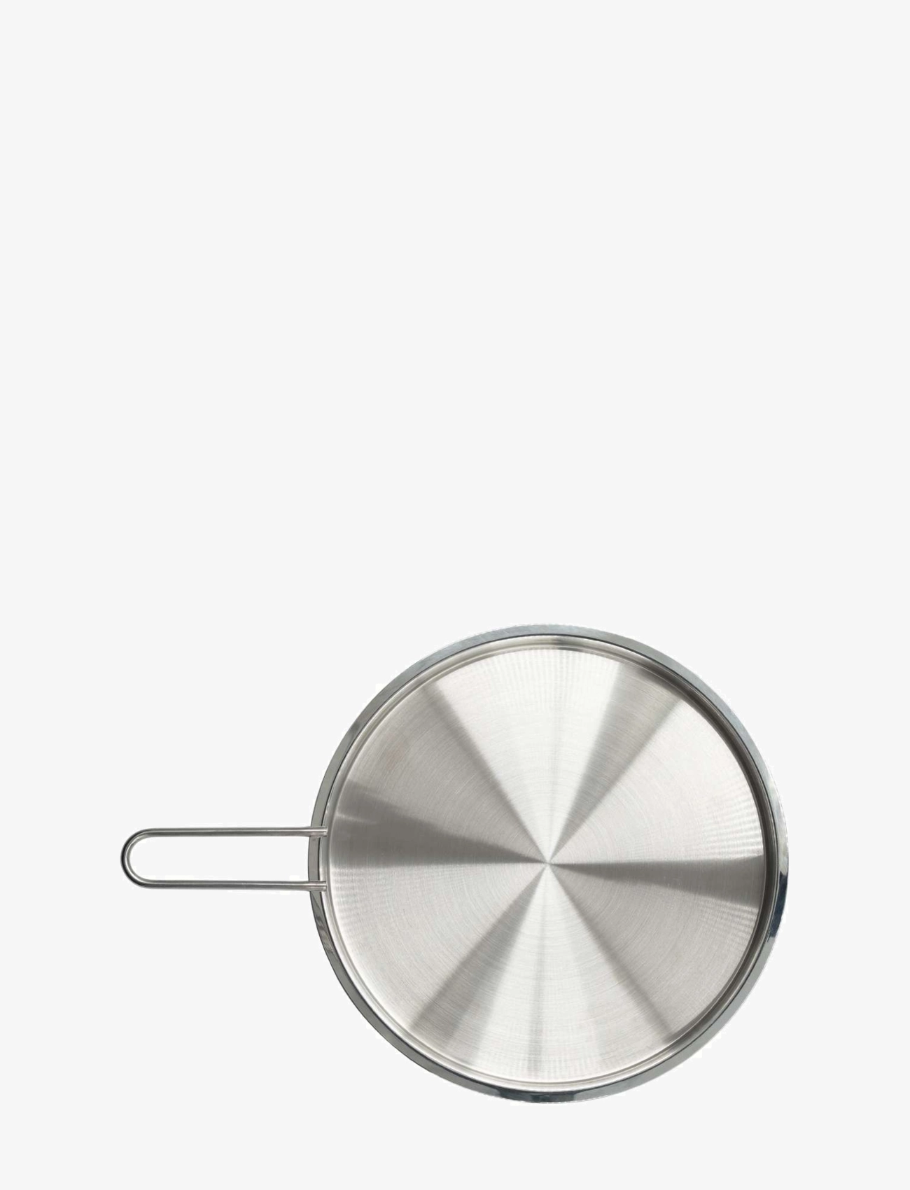 Eva Trio - Tallerkenlåg 24 cm rustfrit stål - låg & tilbehør - brushed steel - 2