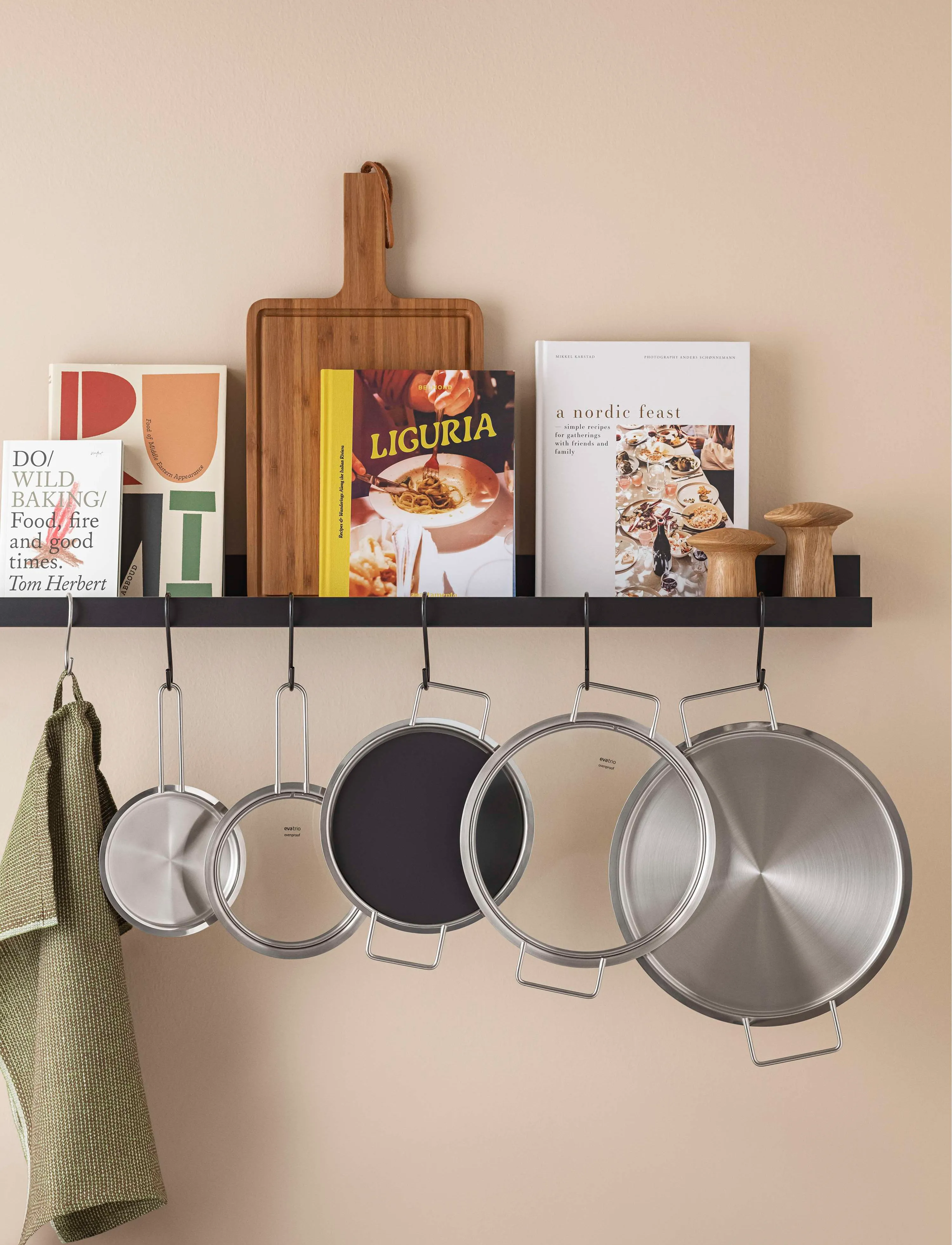 Eva Trio Tallerkenlåg 28 Cm Rustfrit Stål, Ø cm, Pots & Pans, Silber - Lids Accessories, Homeware