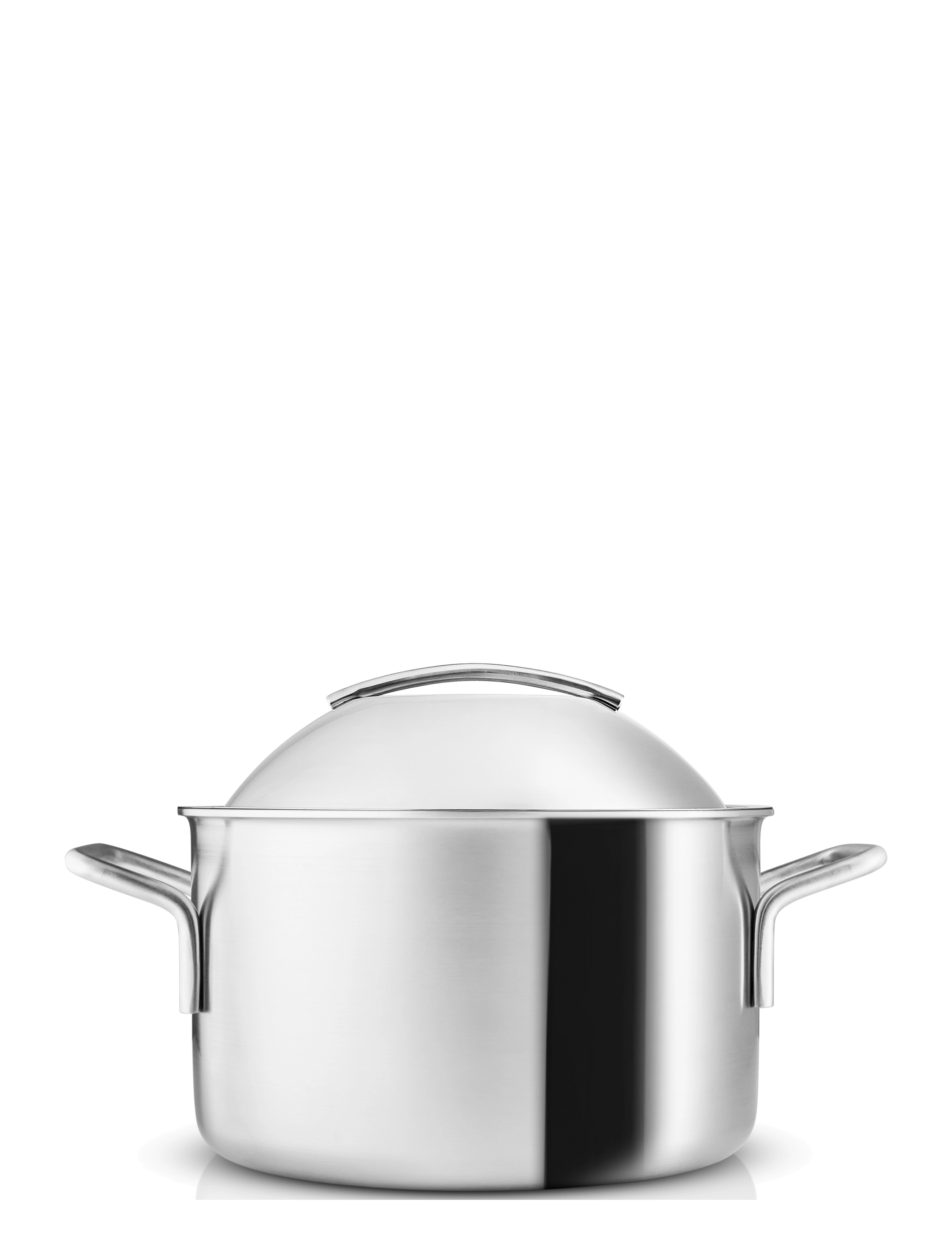 Eva Trio - Kuppellåg 24 cm rustfrit stål - deckel & zubehör - brushed steel - 2