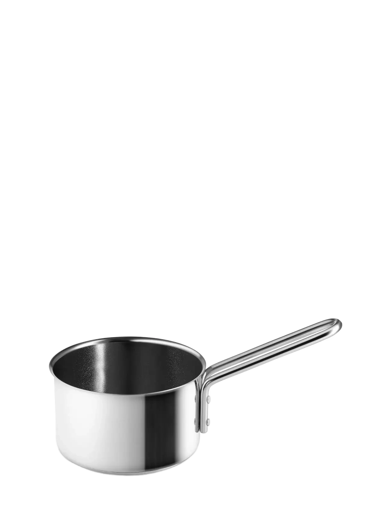Eva Trio Stainless Steel Kasserolle 1,1 L Keramisk Slip-Let , Casserole Ret o, Sølv, Str: 1.1 L