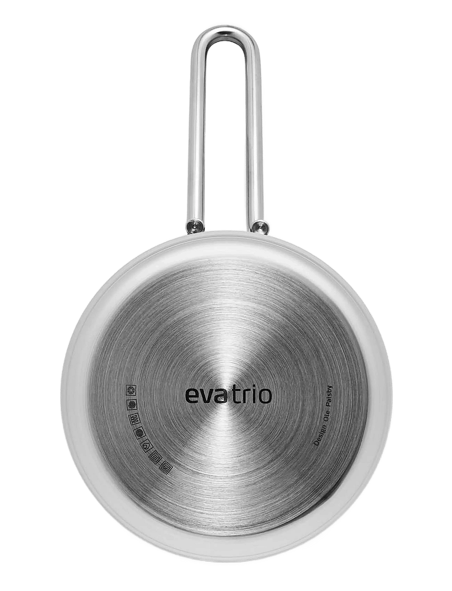 Eva Trio - Stainless Steel Saucepan 1.1 l 13 cm ceramic Slip-Let® - stieltöpfe - polished steel - 3