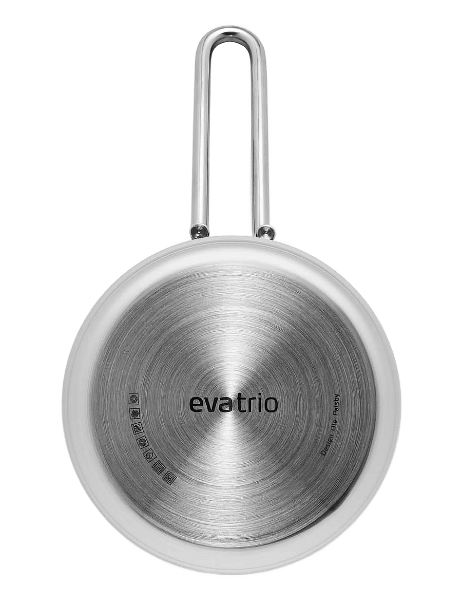 Eva Trio - Stainless Steel Saucepan 1.8 l 16 cm ceramic Slip-Let® - stieltöpfe - polished steel - 3