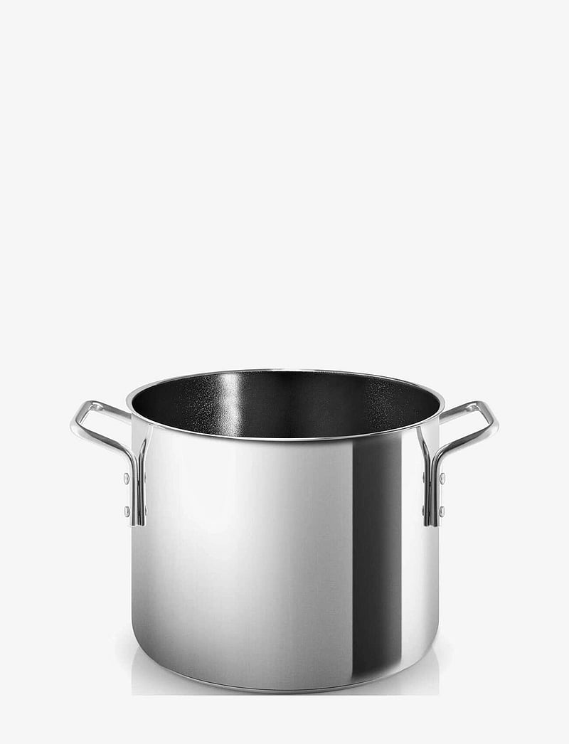 Eva Trio - Stainless Steel Pot 4.8 l 20 cm ceramic Slip-Let® coating - malmist potid - polished steel - 1