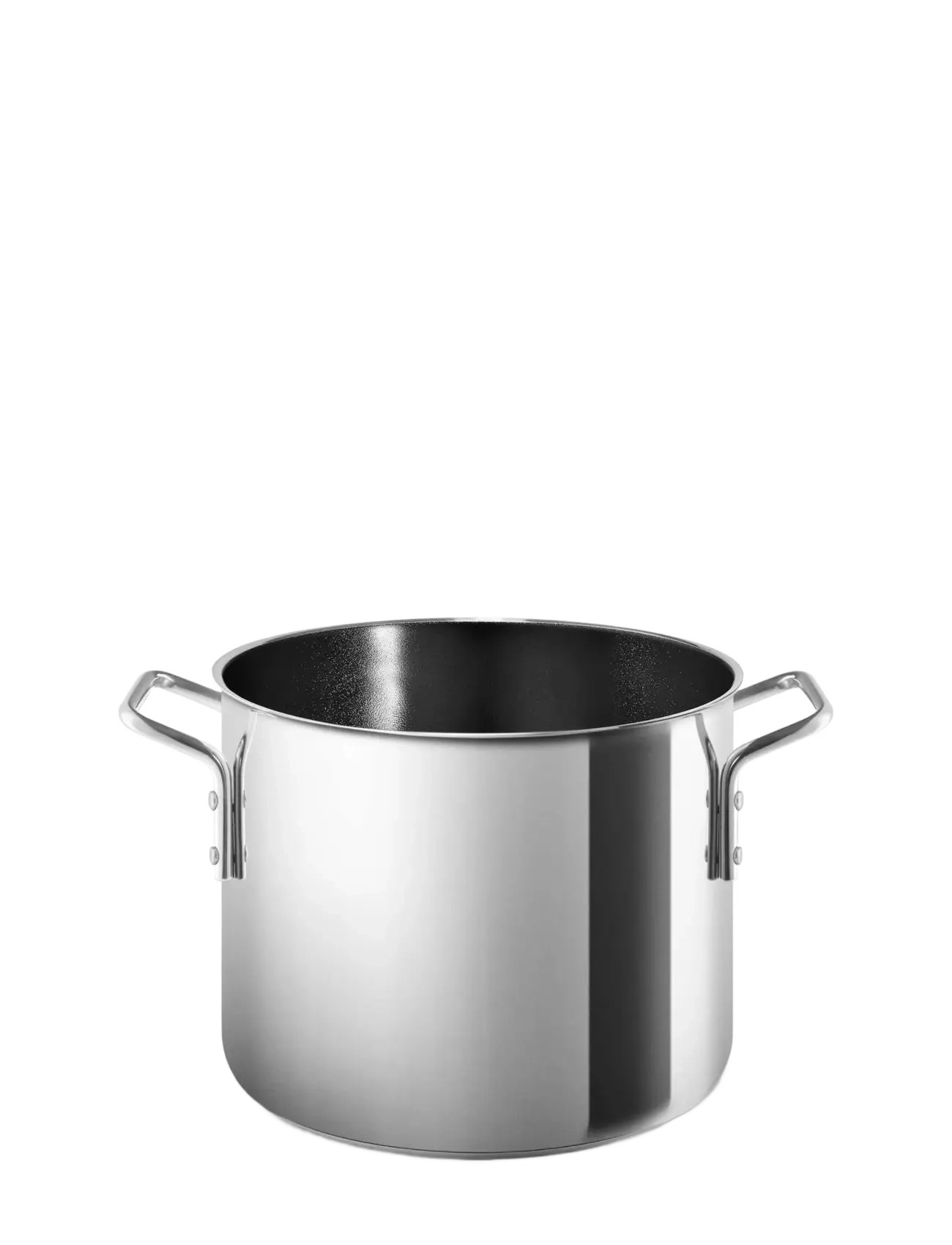 Eva Trio - Stainless Steel Pot 4.8 l 20 cm ceramic Slip-Let® coating - malmist potid - polished steel - 2