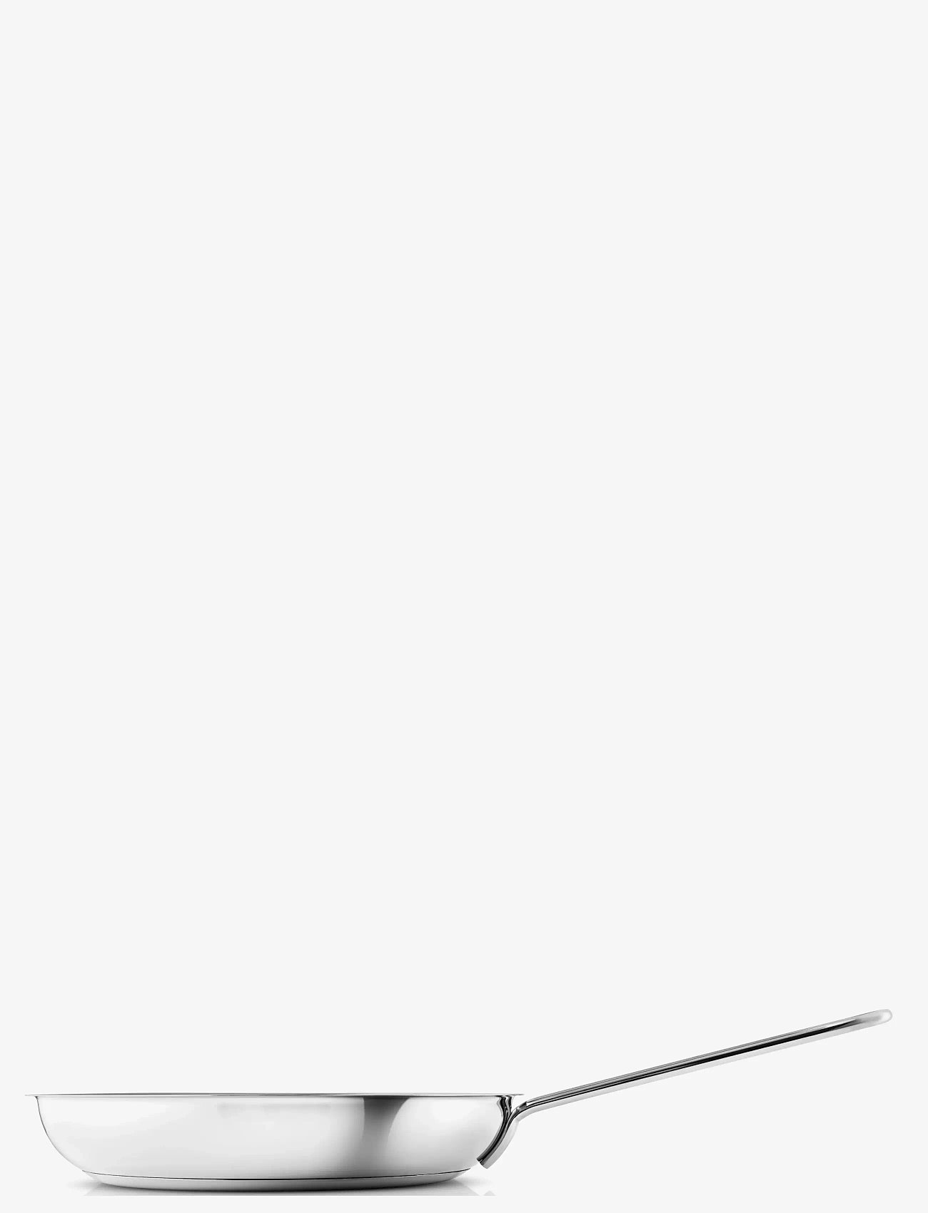 Eva Trio - Stainless Steel Frying Pan 28 cm steel base - stekpannor - polished steel - 1