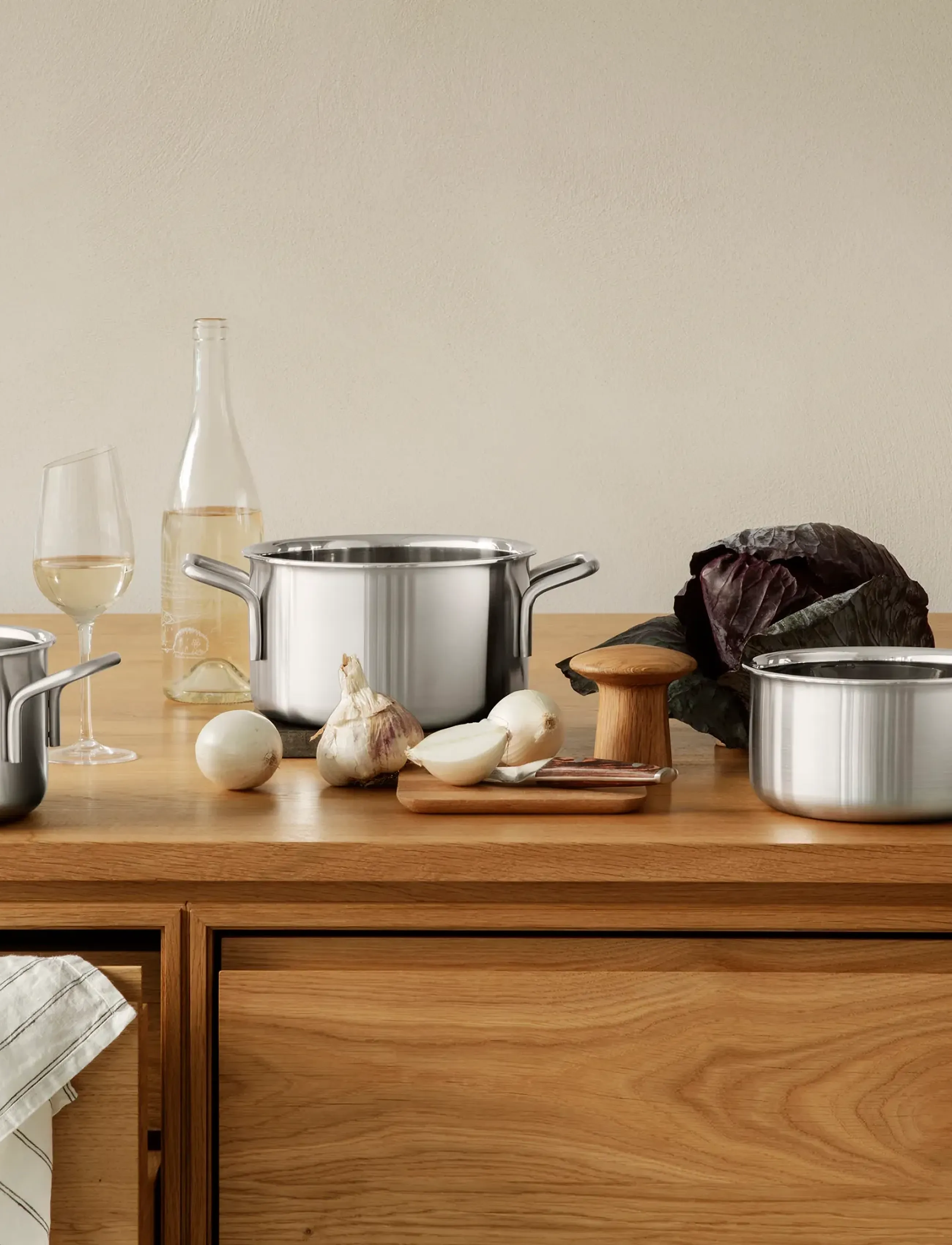 Eva Trio - Multi Kasserolle 1,8 L 16 cm - brushed steel - 0