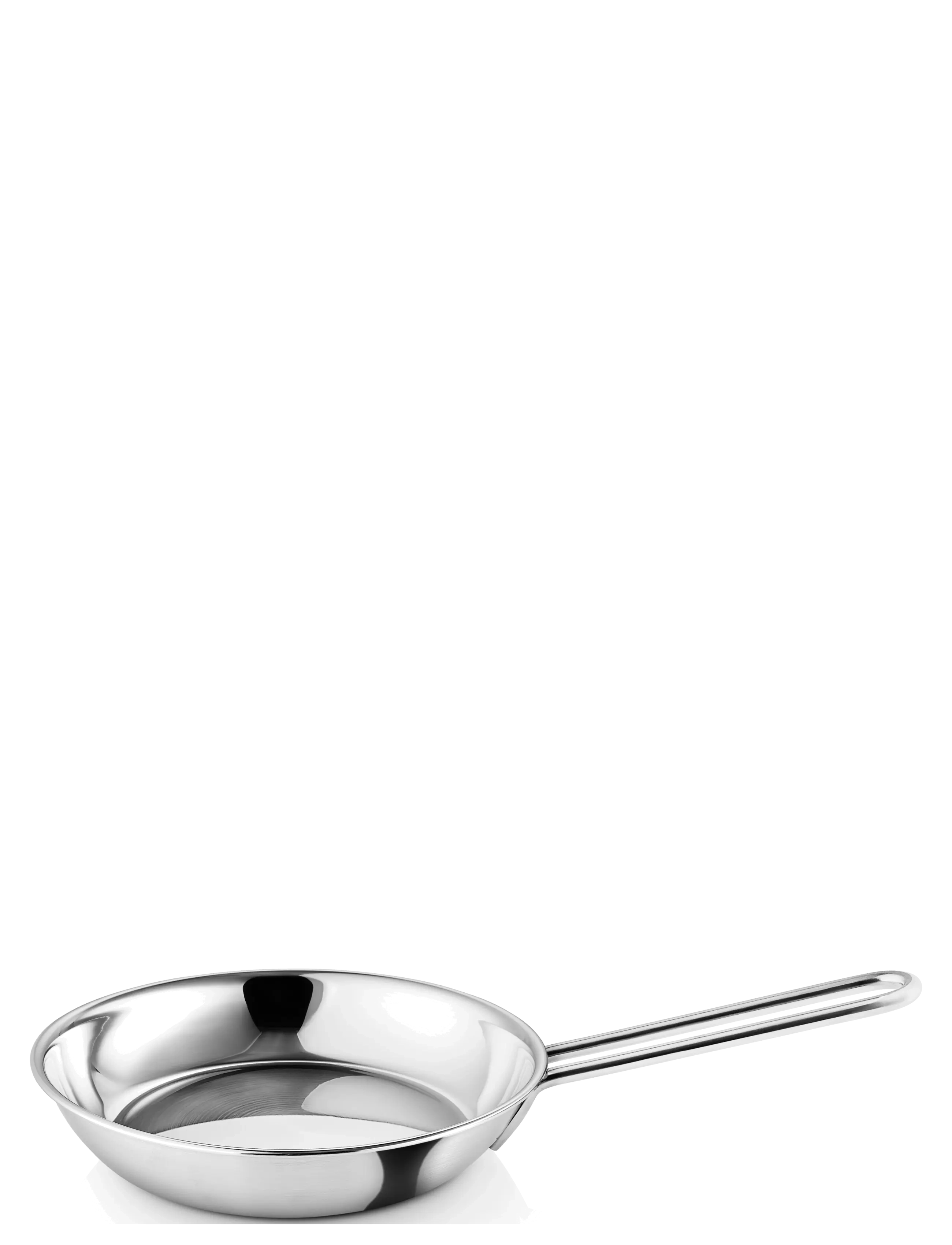 Eva Trio Multi 5-ply Frying Pan 20 cm steel base - Küche - BRUSHED STEEL / silver