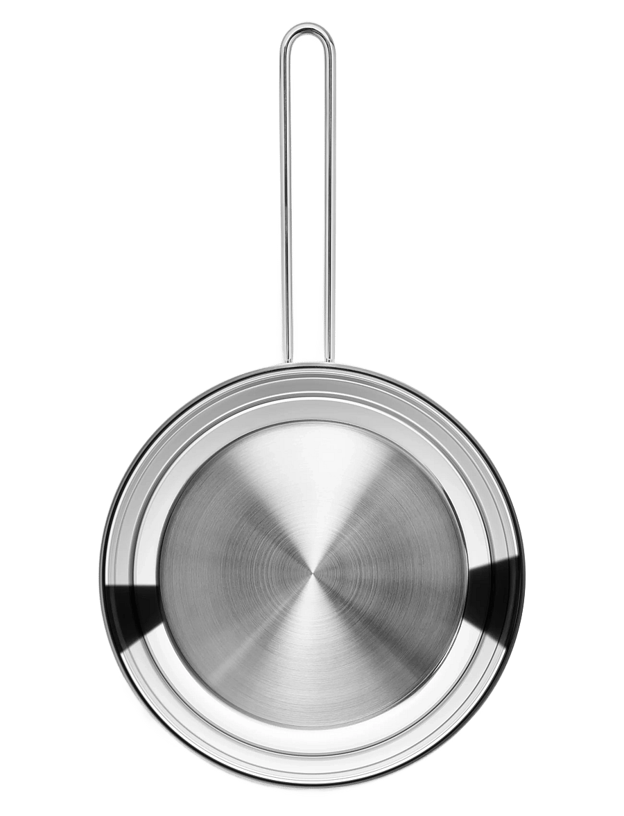 Eva Trio - Multi 5-ply Frying Pan 28 cm steel base - bratpfannen - brushed steel - 3