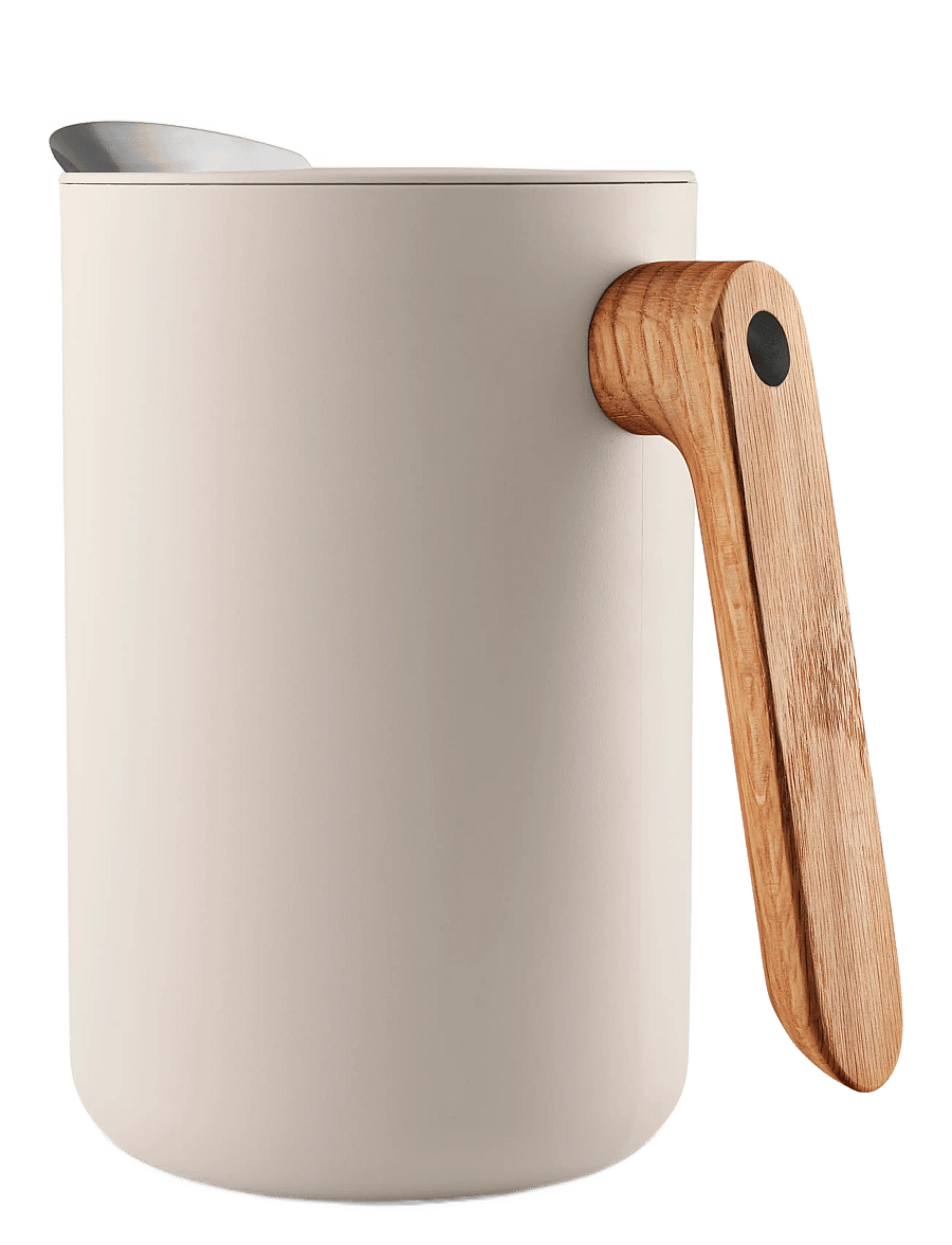 Eva Trio - Nordic Kitchen Vacuum jug 1.0 L Sand - thermoskannen - sand - 2