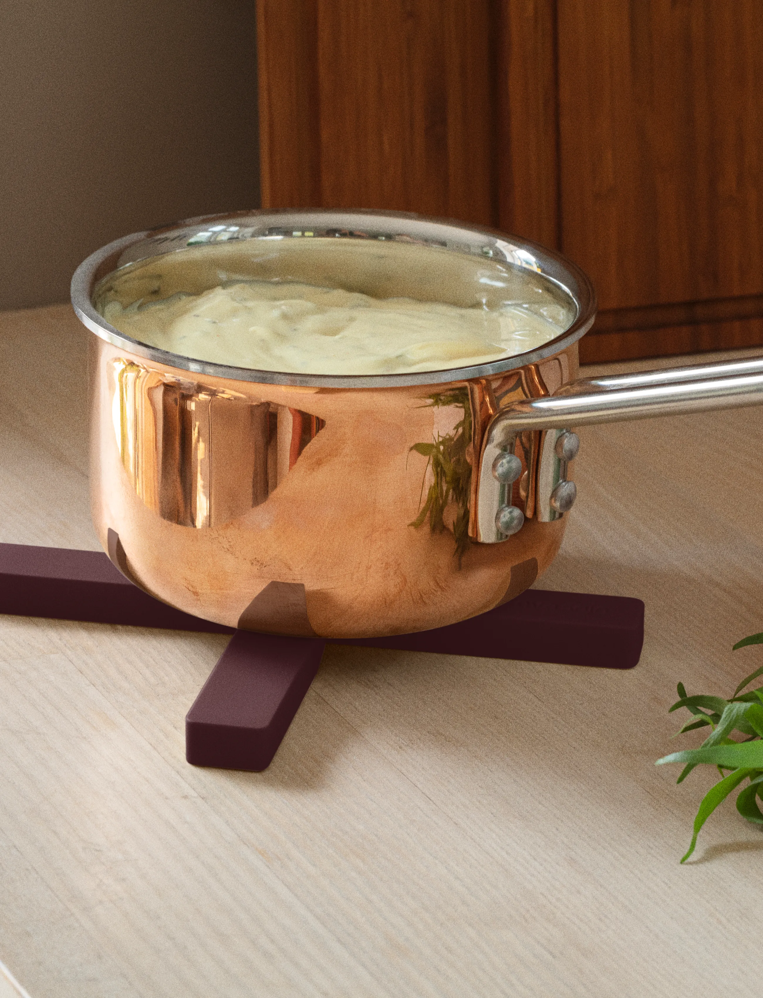 Eva Trio - Magnetic trivet Fig - pot coasters - fig - 0