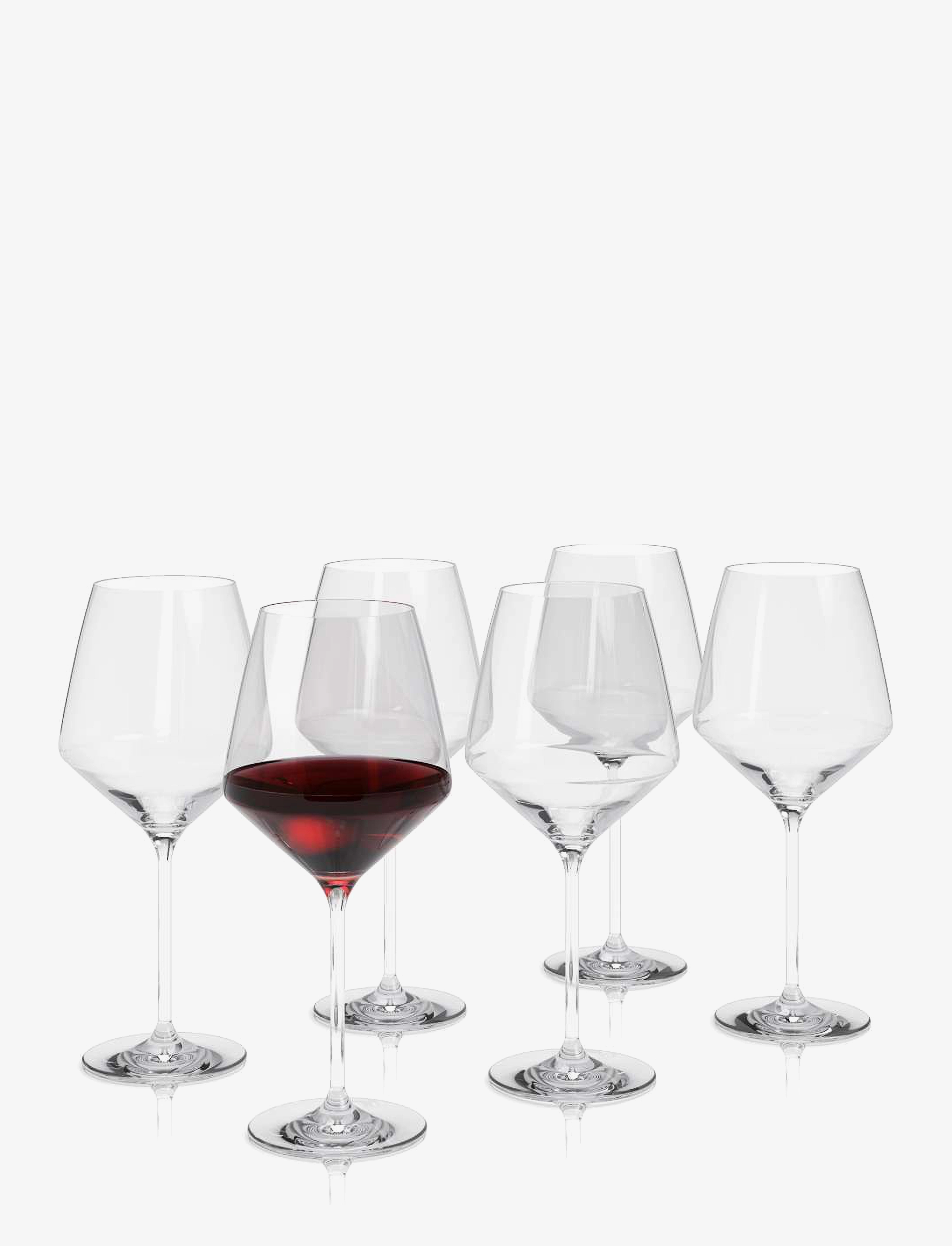 Eva Trio Legio Nova Bourgogne Vinglas 6 Stk., Rød Vinglases, Nude, Str: 65 CL