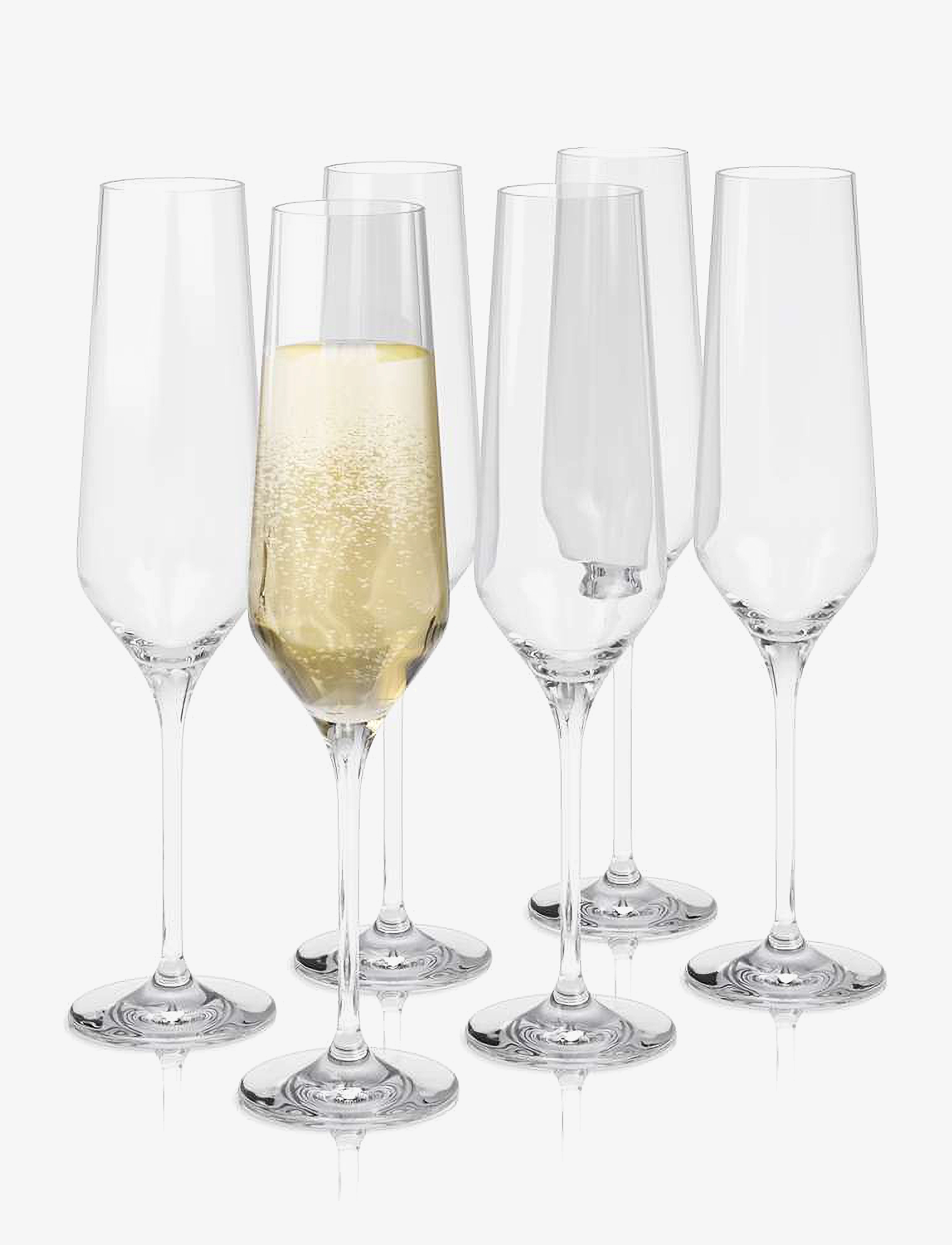 Eva Trio Legio Nova Champagneglas 6 Stk., Champagneglas, Nude, Str: 26 CL