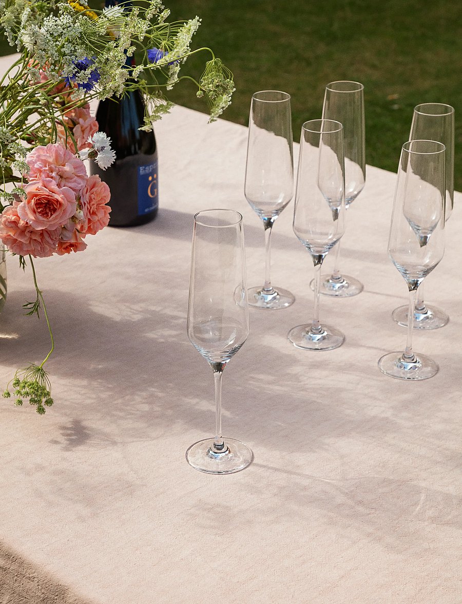 Eva Trio - Legio Nova champagne glass 6 pcs. - sektgläser - glass - 5