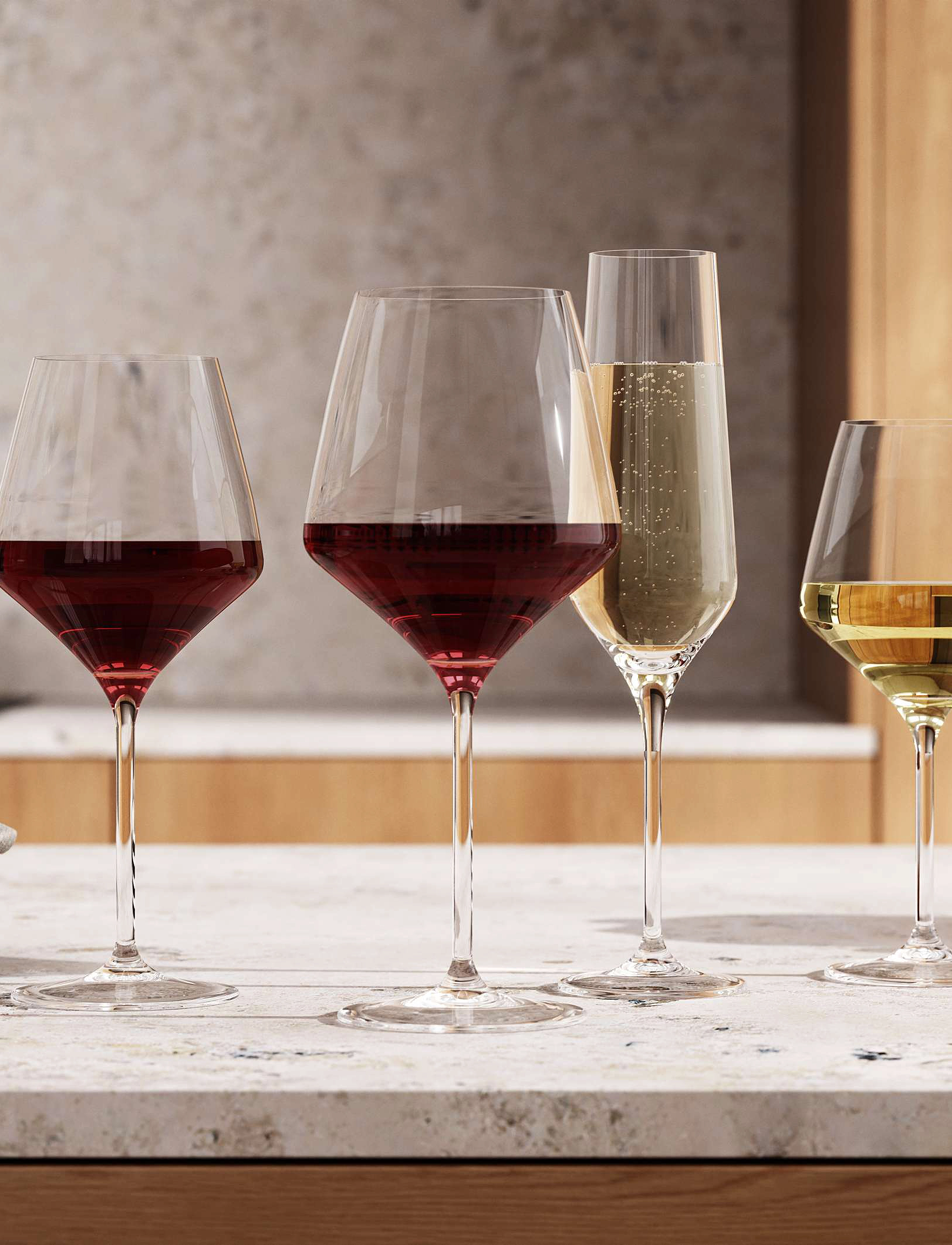 Eva Trio - Legio Nova white wine glass 6 pcs. - witte wijnglazen - glass - 5