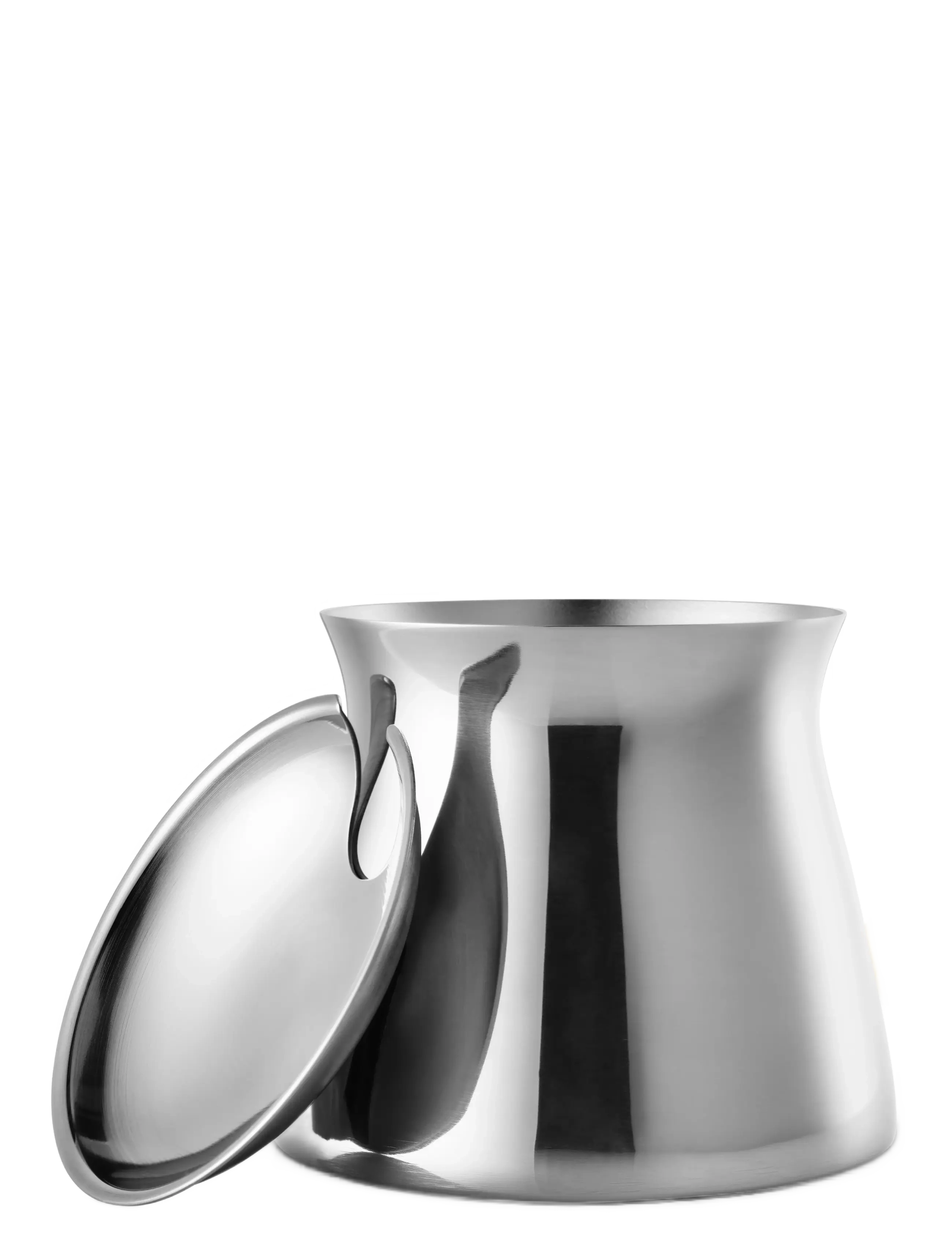 Eva Trio - Sugar bowl - polished steel - 2