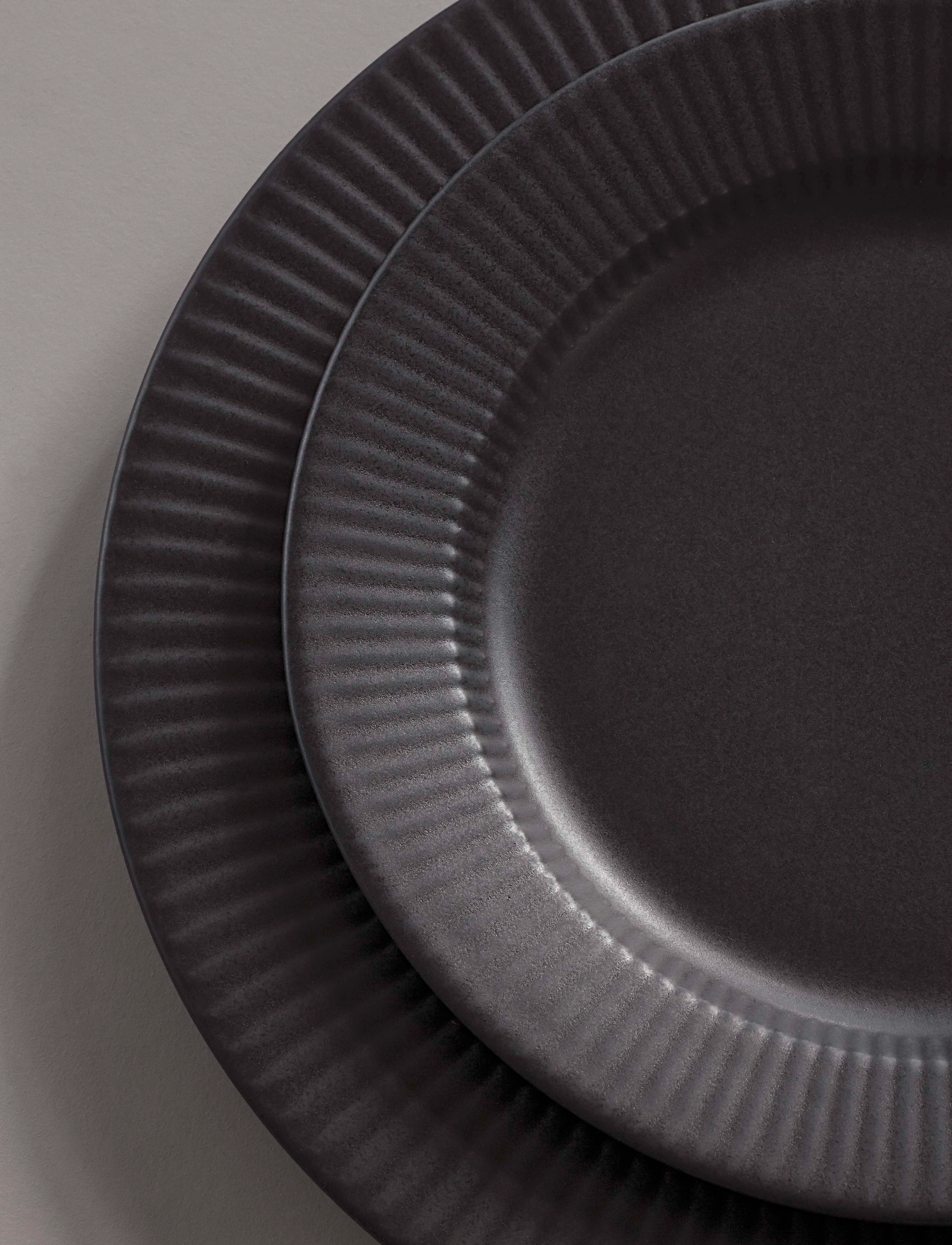 Eva Trio - Legio Nova Dinner plate 28 cm Black - black - 5