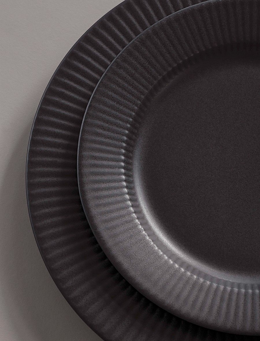 Eva Trio - Legio Nova Dinner plate 28 cm Black - black - 5