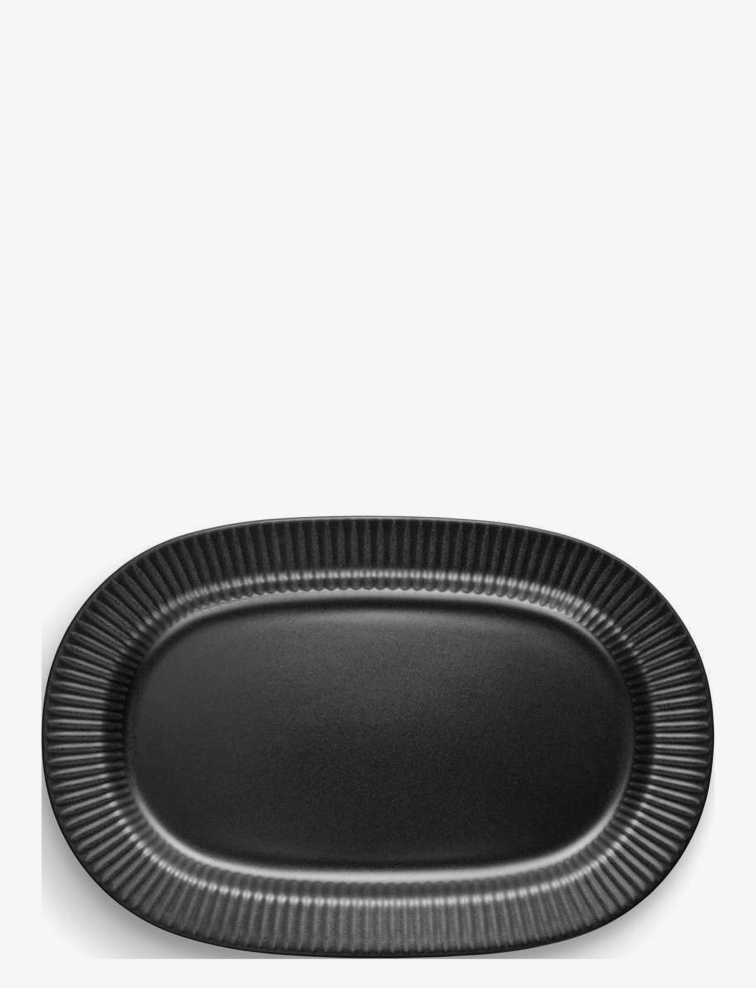 Eva Trio - Legio Nova Serving dish 37x25 cm Black - black - 0