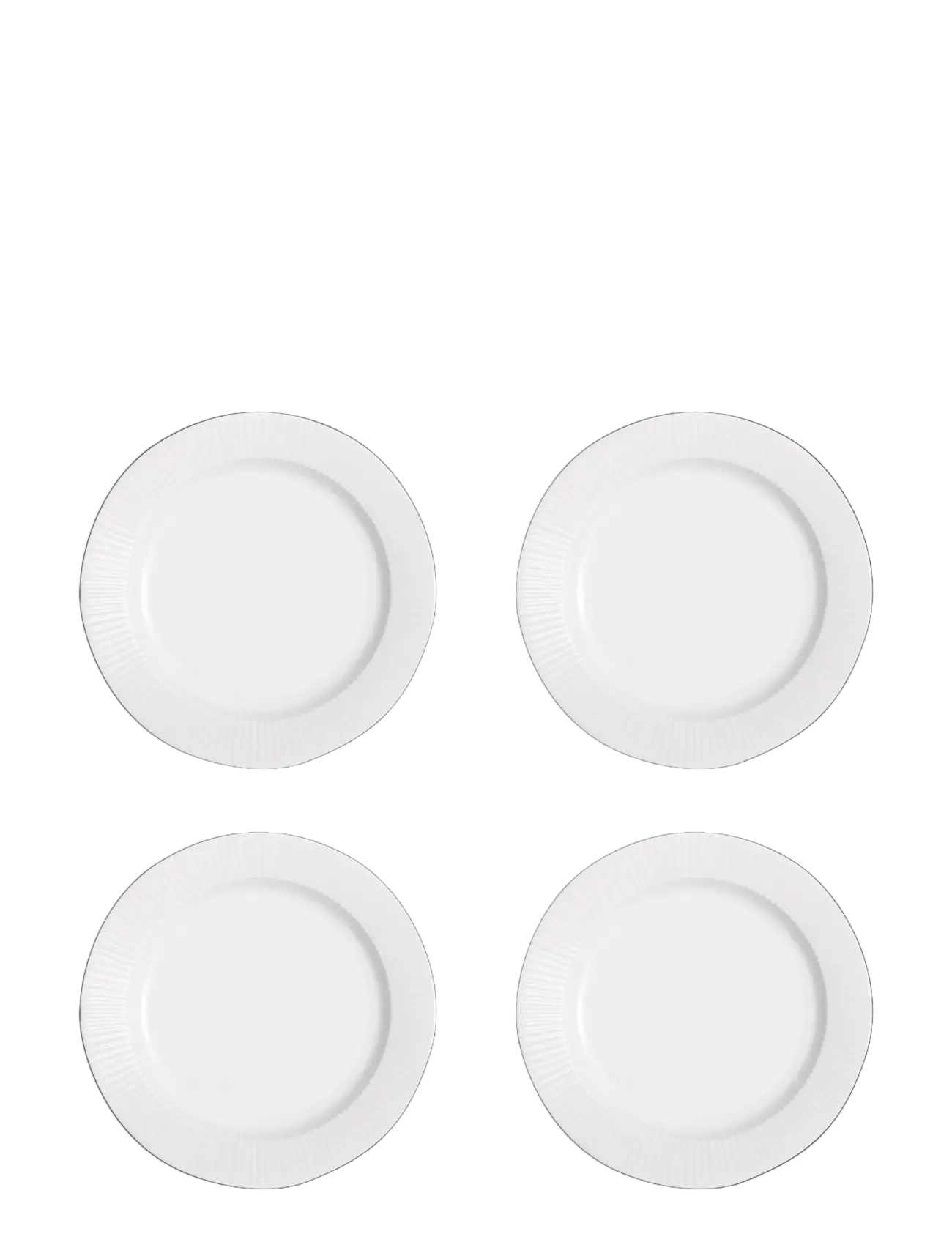 Eva Trio Legio Nova Side plate 19 cm 4-pack - Kampagne - WHITE / white