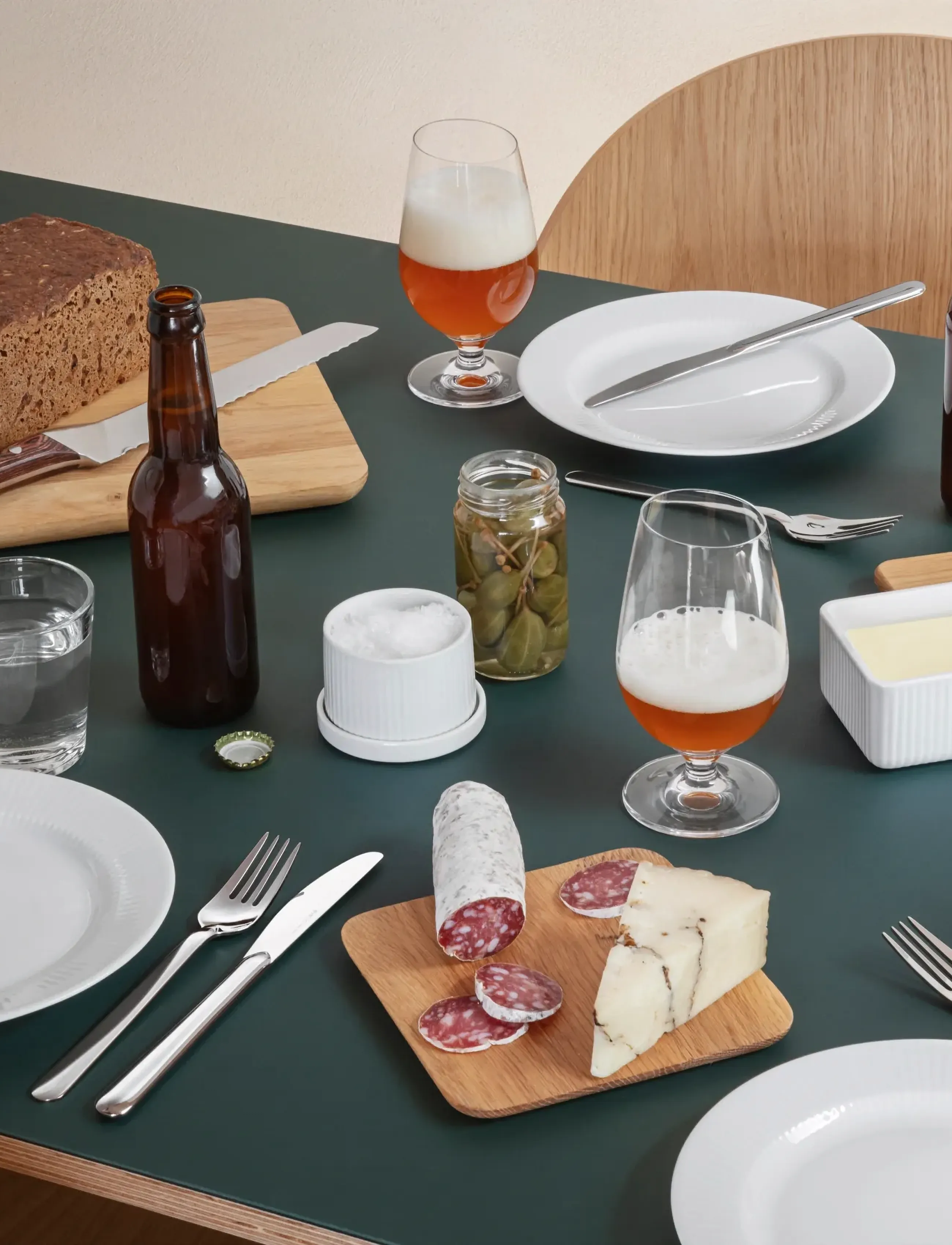 Eva Trio - Legio Nova Lunch plate 22 cm 4-pack - small plates - white - 5