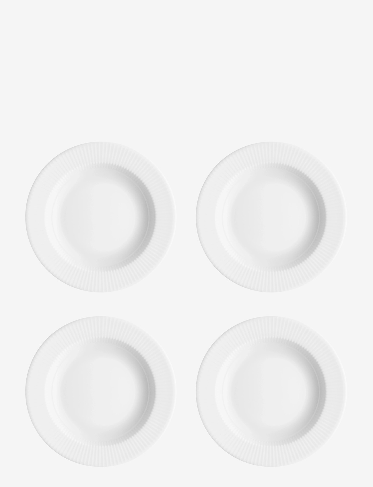 Eva Trio - Legio Nova Deep plate 22 cm 4-pack - djupa tallrikar - white - 1
