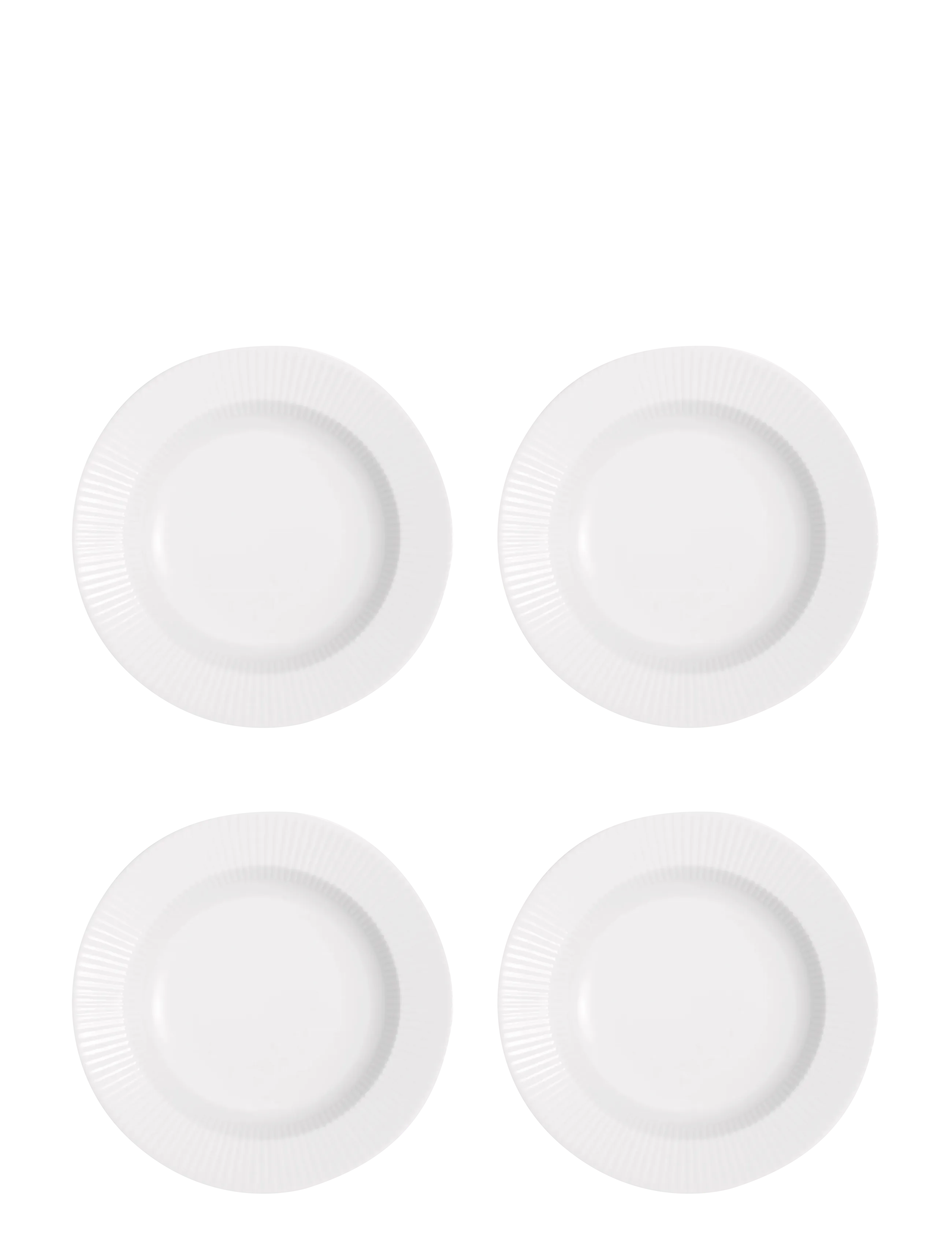 Eva Trio Legio Nova Dyb Tallerken 25 cm, Ø 25 cm, White, Tallerkener > Middagstallerkener, Unisex
