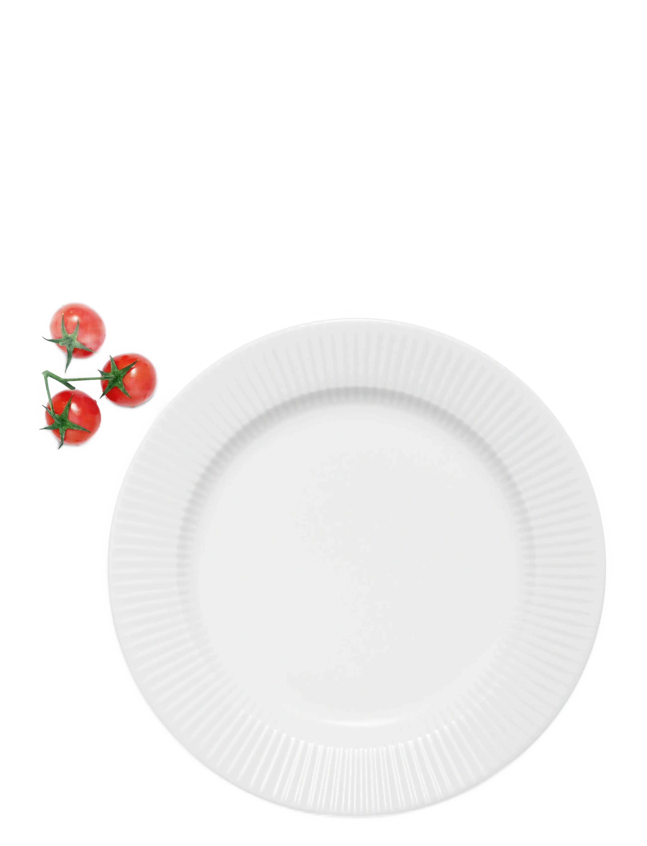 Eva Trio - Legio Nova Dinner plate 25 cm 4-pack - praetaldrikud - white - 2