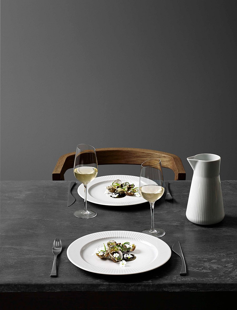 Eva Trio - Legio Nova Dinner plate 28 cm 4-pack - speiseteller - white - 2