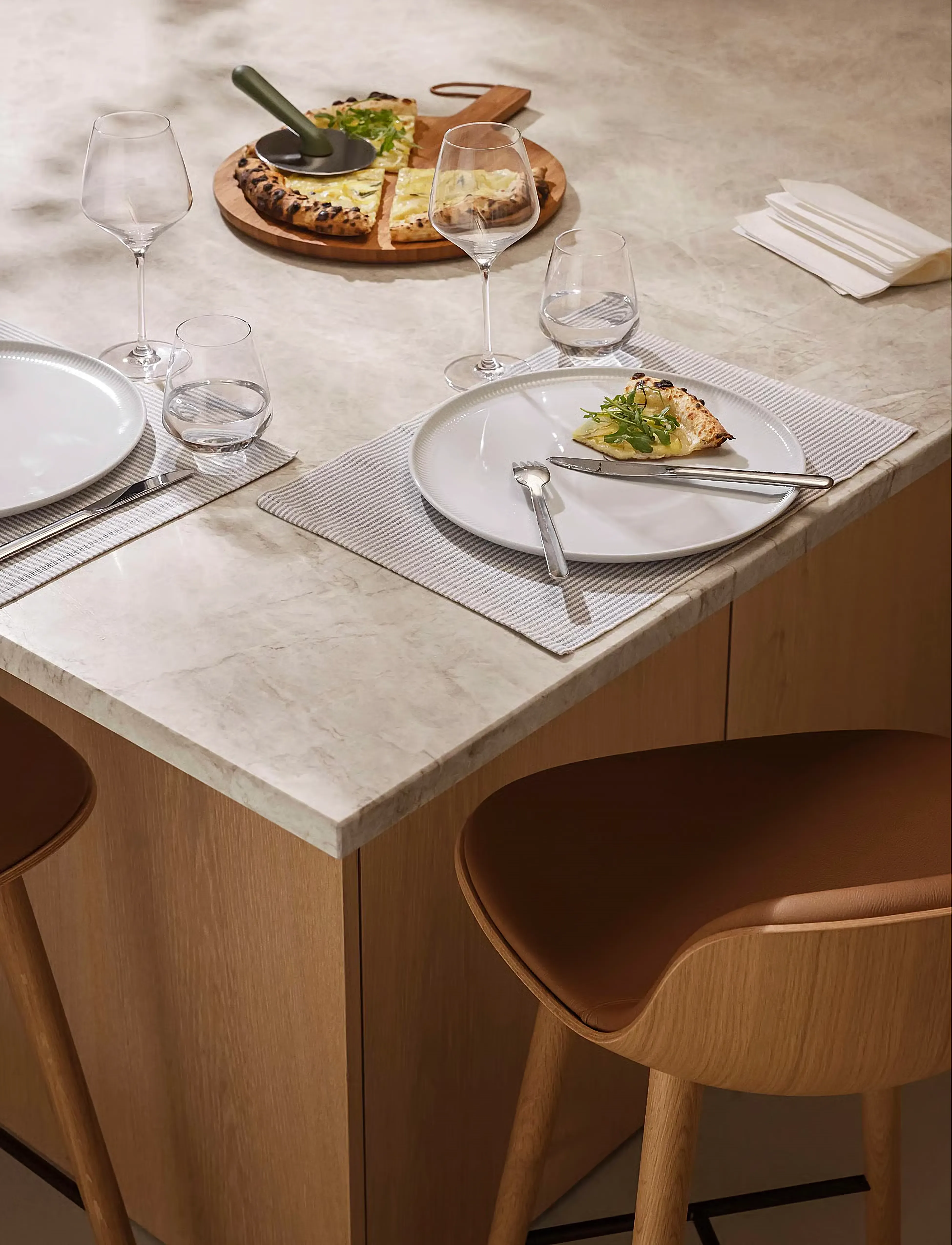 Eva Trio - Legio Nova Pizzatallerken 31,5 cm - white - 5