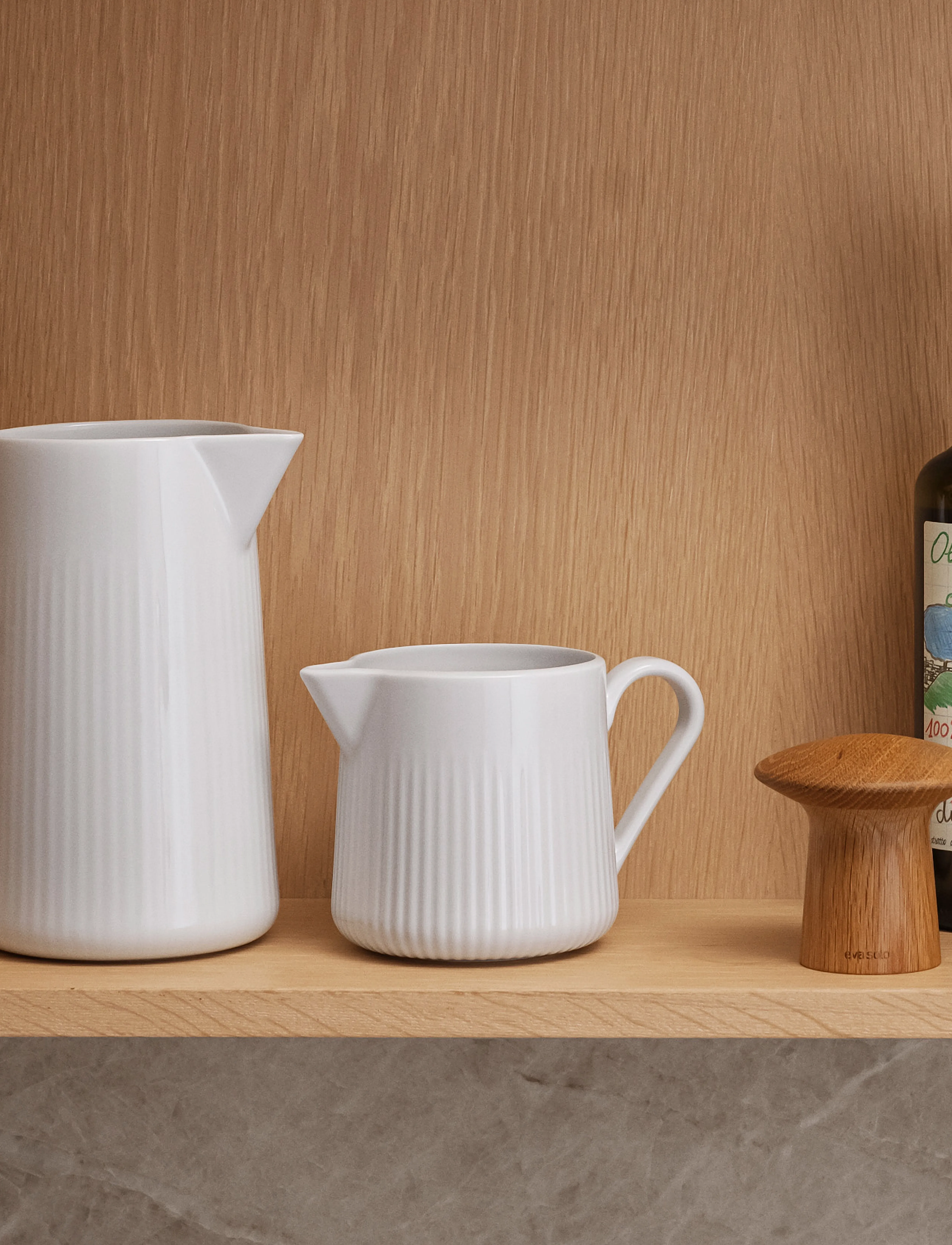 Eva Trio Legio Nova Kande 0,7 L, 70 CL, Jugs & Carafes, Weiß - Sauce Gravy Boats, Homeware
