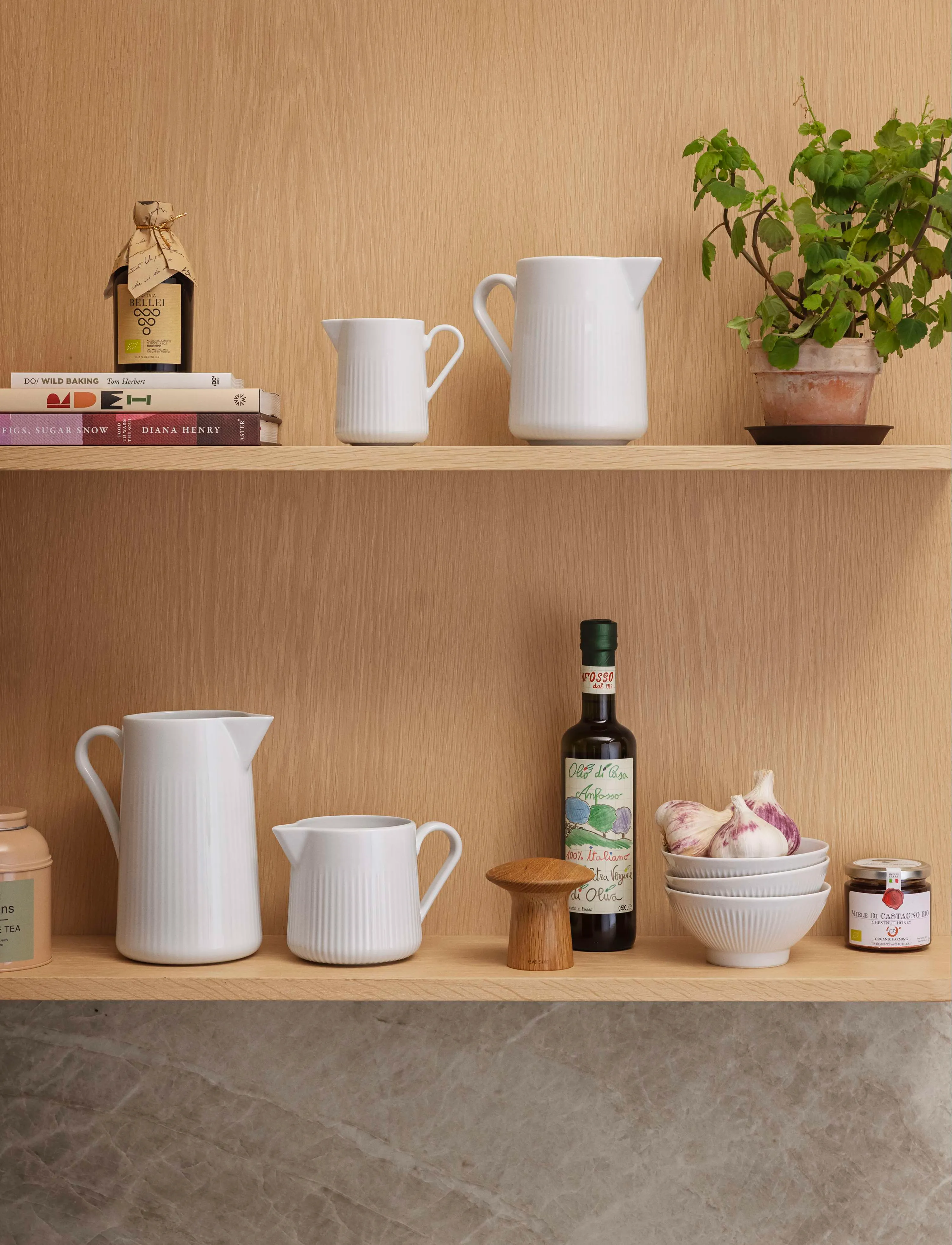 Eva Trio Legio Nova Kande 0,33 L Med Hank, 33 CL, Jugs & Carafes, Weiß - Milk Jugs, Homeware