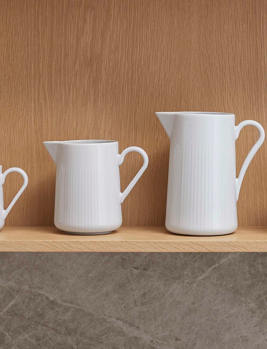 Eva Trio - Legio Nova Jug 0.33 l with handle - milchkännchen - white - 3