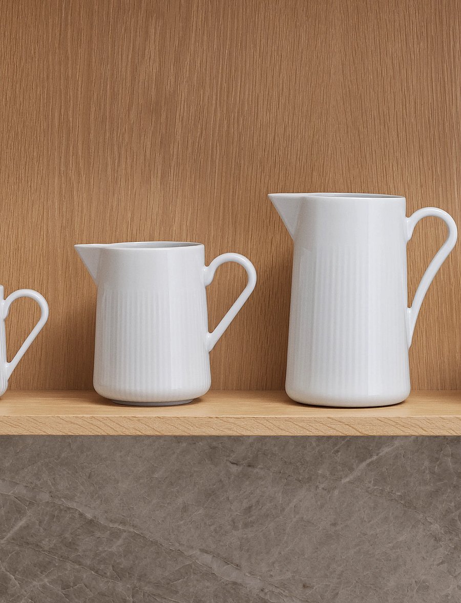 Eva Trio - Legio Nova Jug 0.33 l with handle - piimakannud - white - 4