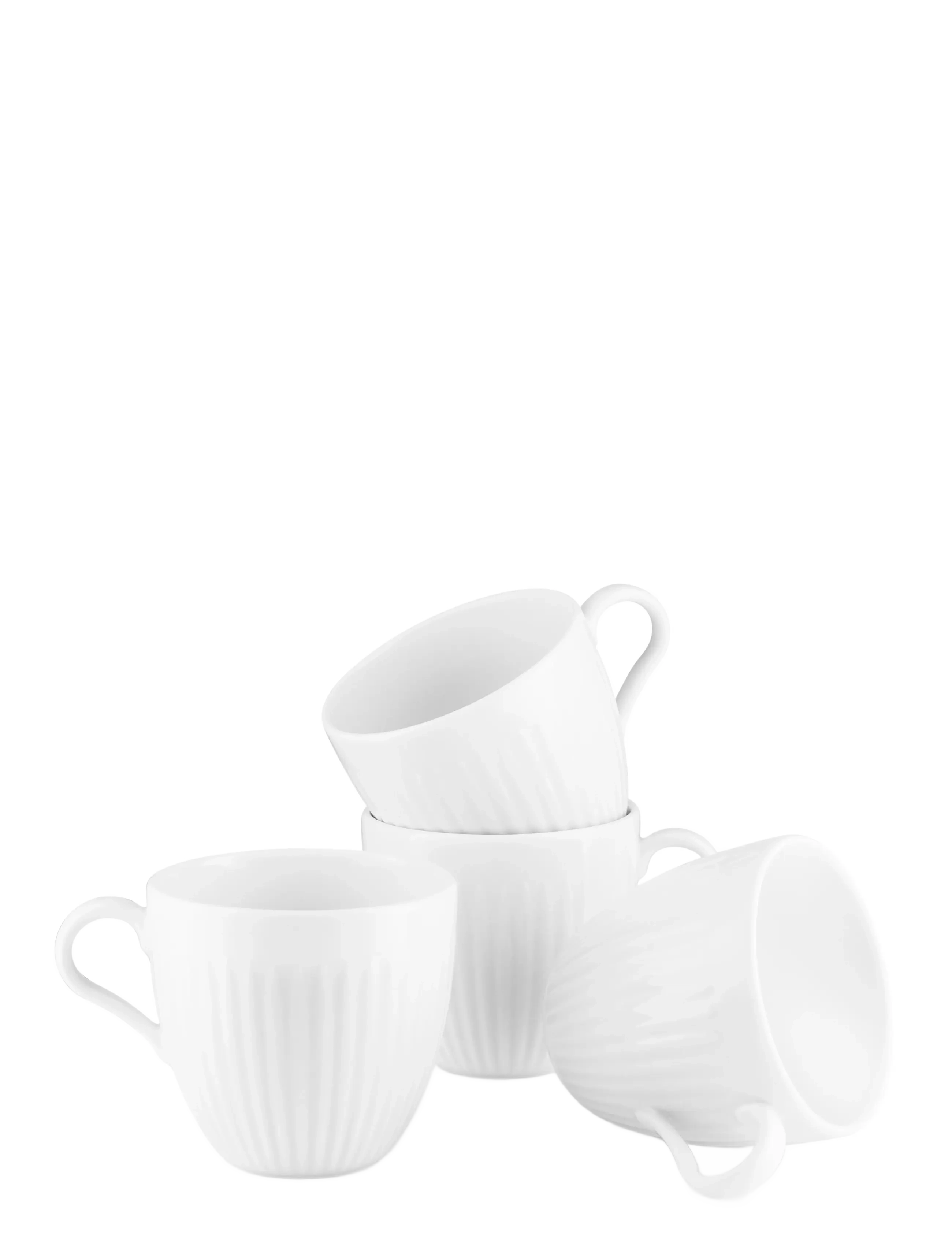 Eva Trio Legio Nova Cup 30 Cl 4-Pack, CL, Cups & Mugs, Weiß - Coffee Cups, Homeware