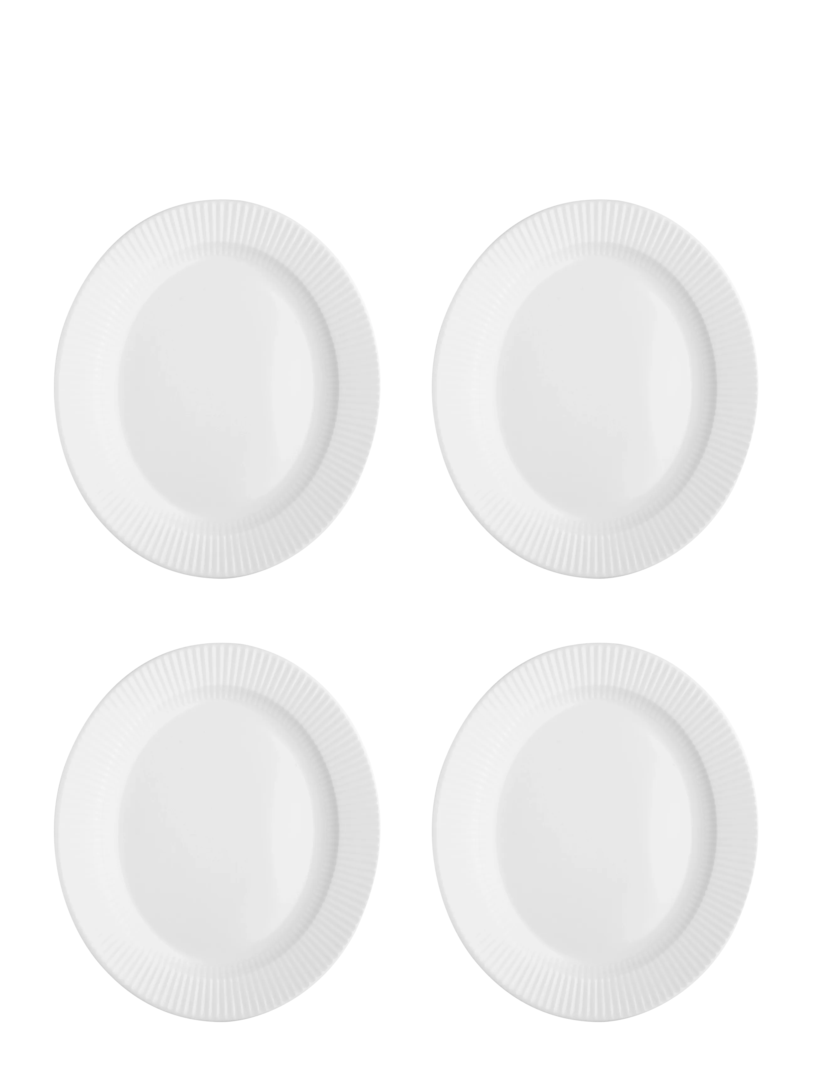 Eva Trio Legio Nova Oval Plate 31 Cm 4-Pack, Ø cm, Plates, Weiß - Dinner Homeware